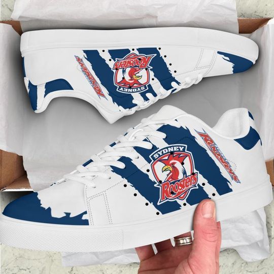 Ideafootwear Sydney Roosters Skate Stan Shoes Sneakes For Men And Women