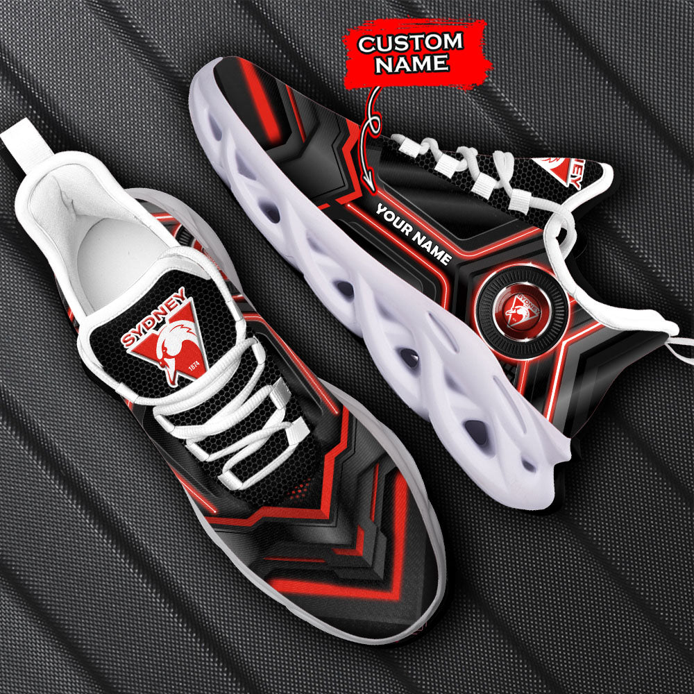 Ideafootwear Sydney Swans AFL Max Soul Shoes Sneakers For Men And Women