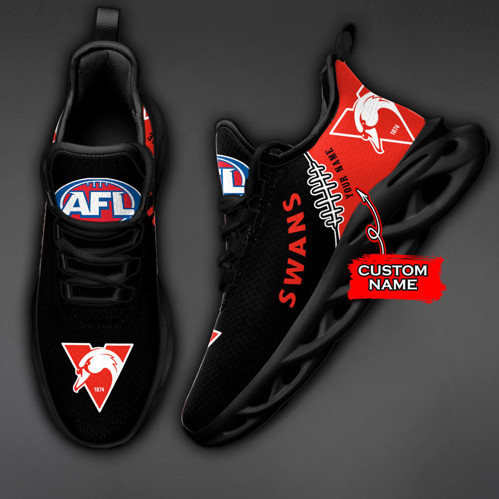 Ideafootwear Sydney Swans AFL Max Soul Shoes Sneakers For Men And Women