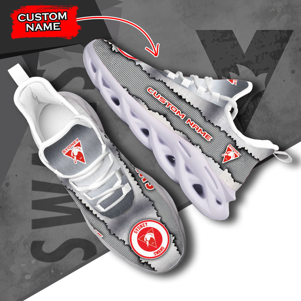 Ideafootwear Sydney Swans AFL Max Soul Shoes Sneakers For Men And Women