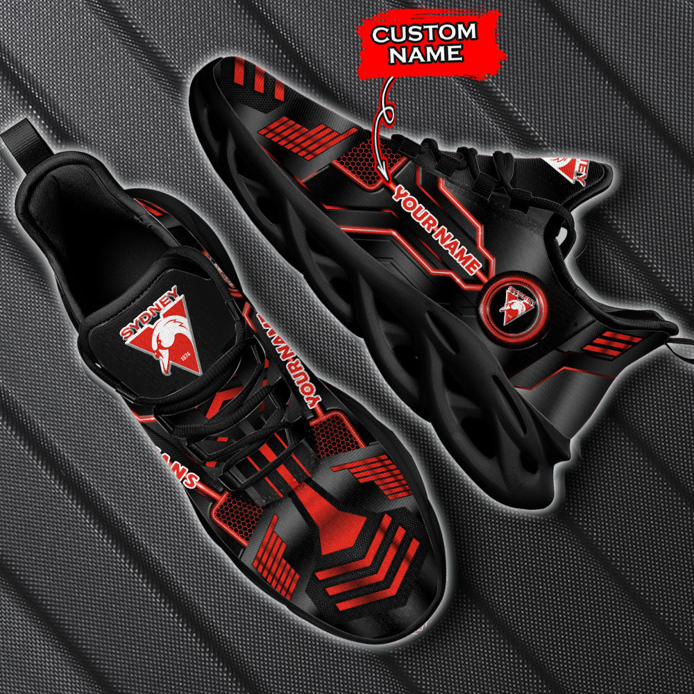 Ideafootwear Sydney Swans AFL Max Soul Shoes Sneakers For Men And Women