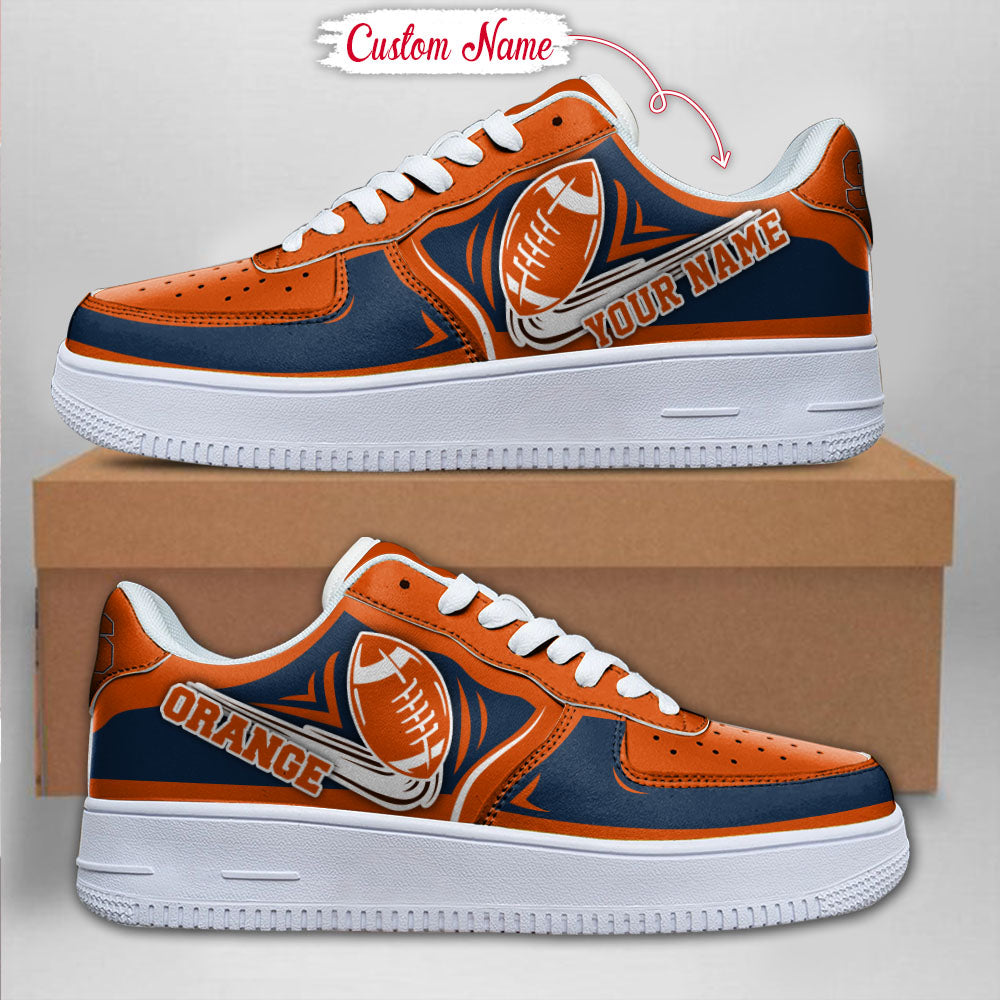 Ideafootwear Syracuse Orange NCAA Air Low-Top Sneakers Shoes For Men And Women