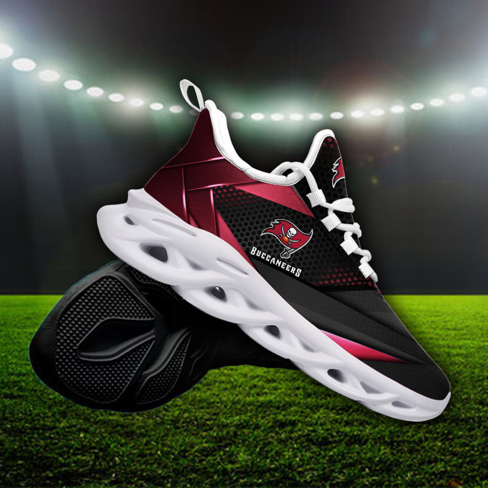 Ideafootwear Tampa Bay Buccaneers NFL Max Soul Shoes Sneakers For Men And Women