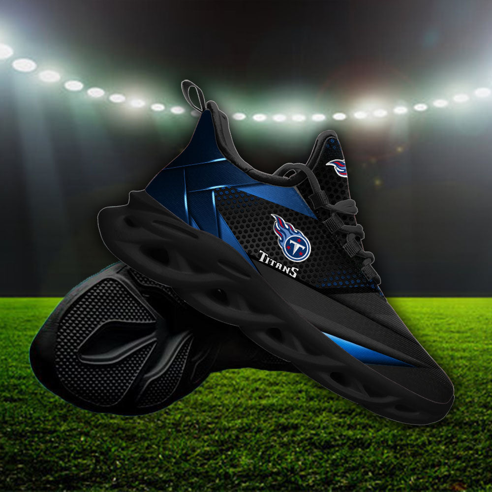 Ideafootwear Tennessee Titans NFL Max Soul Shoes Sneakers For Men And Women