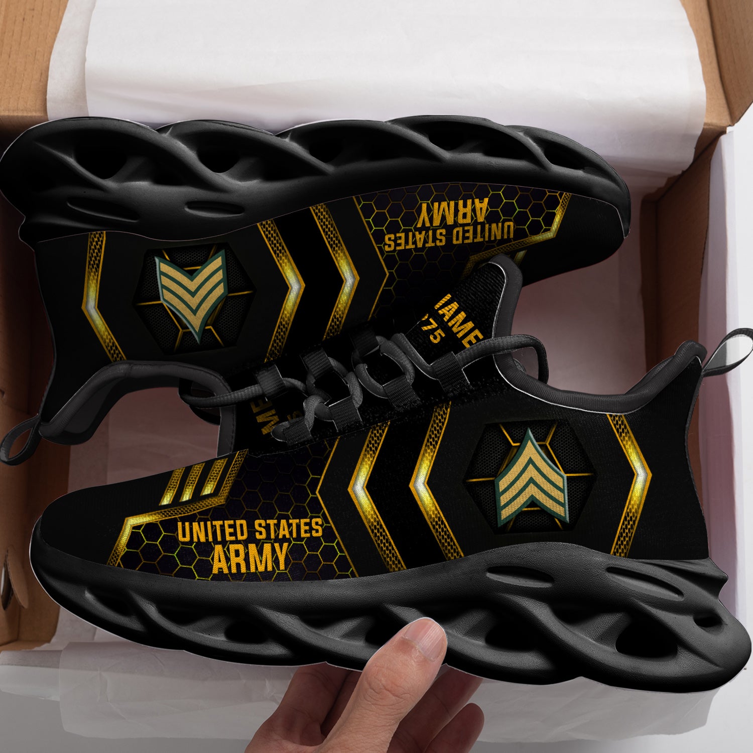 Ideafootwear US Army Max Soul Shoes Sneakers For Men And Women