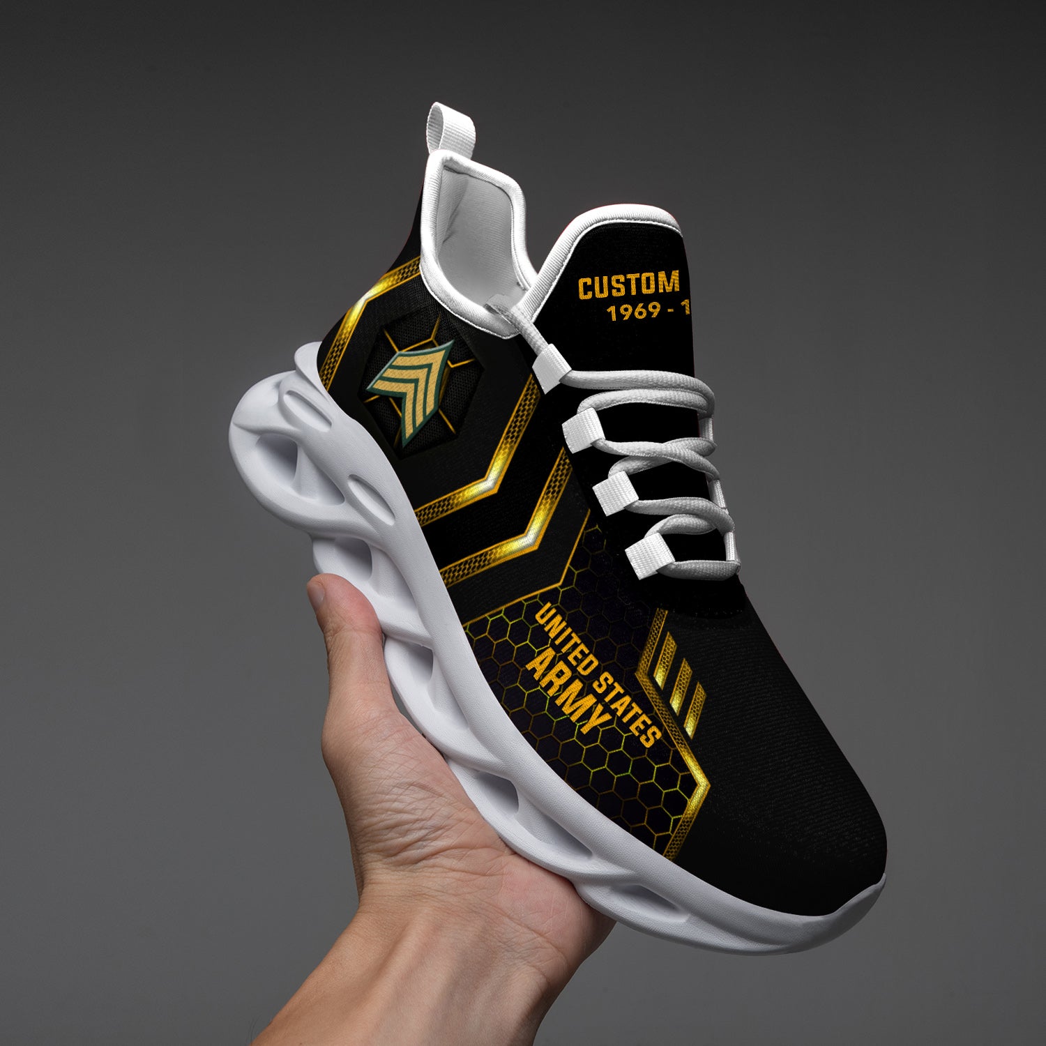 Ideafootwear US Army Max Soul Shoes Sneakers For Men And Women