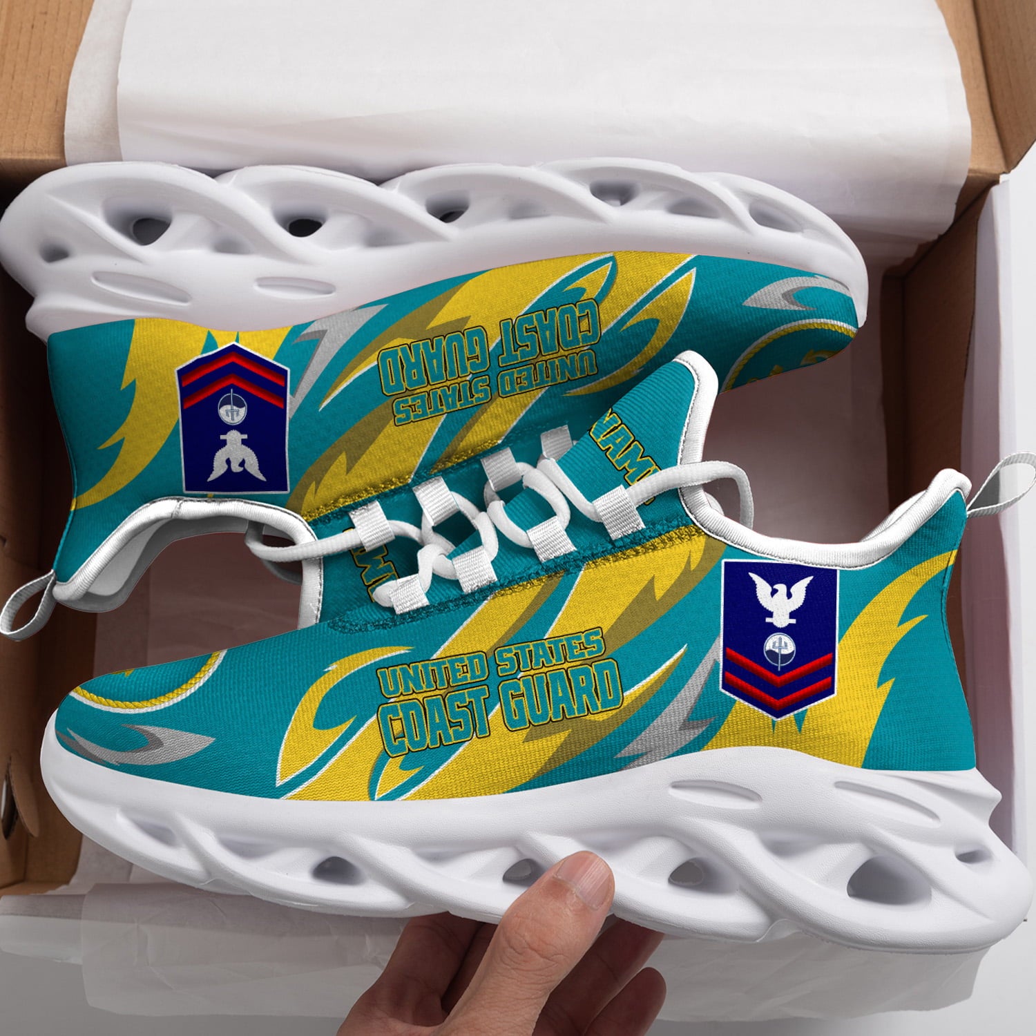 Ideafootwear US Coast Guard Max Soul Shoes Sneakers For Men And Women