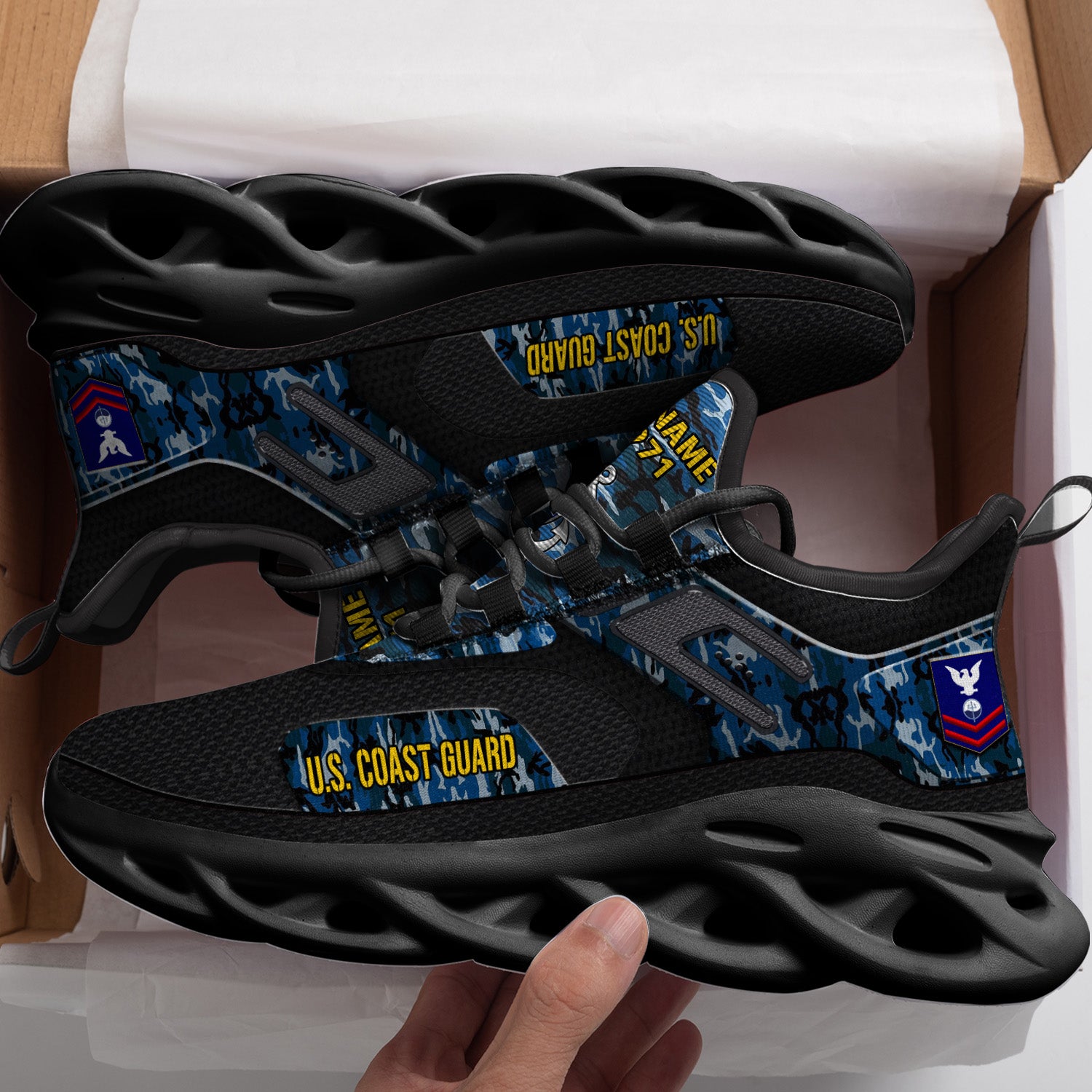 Ideafootwear US Coast Guard Max Soul Shoes Sneakers For Men And Women