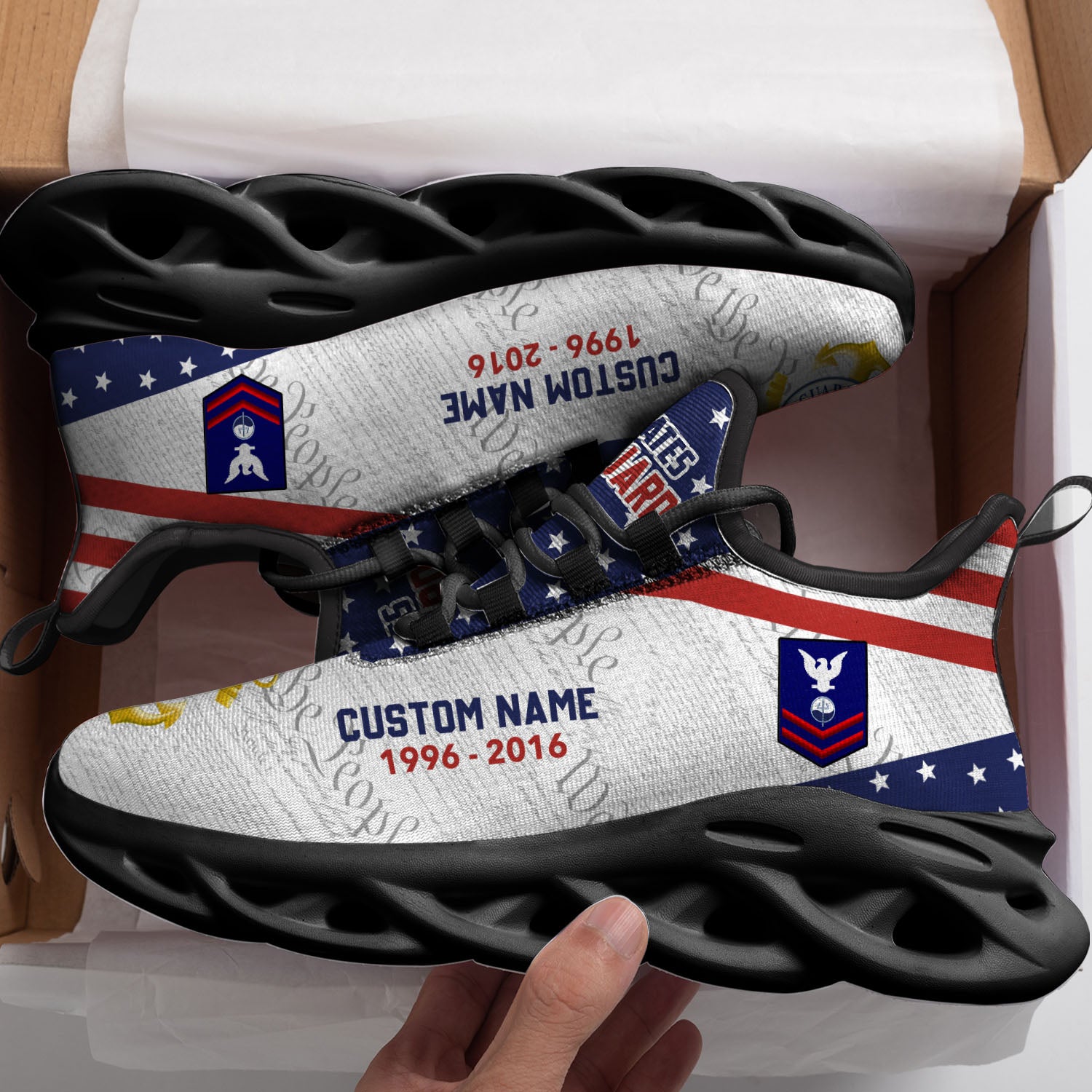 Ideafootwear US Coast Guard Max Soul Shoes Sneakers For Men And Women