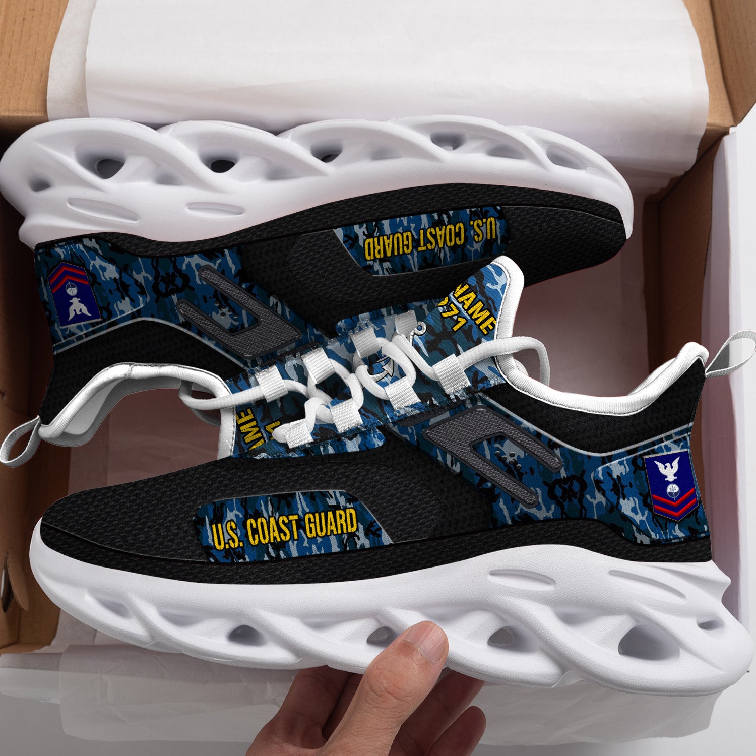 Ideafootwear US Coast Guard Max Soul Shoes Sneakers For Men And Women