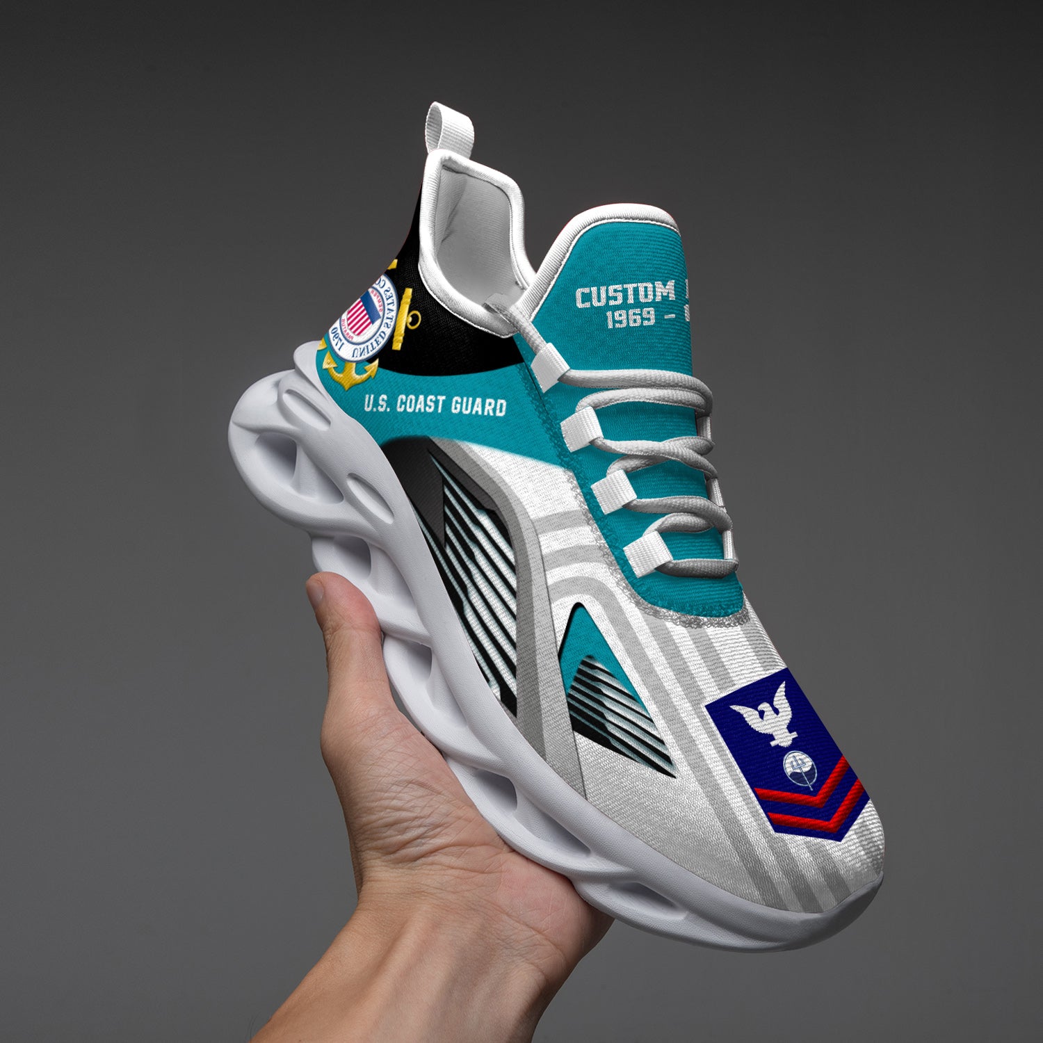 Ideafootwear US Coast Guard Max Soul Shoes Sneakers For Men And Women