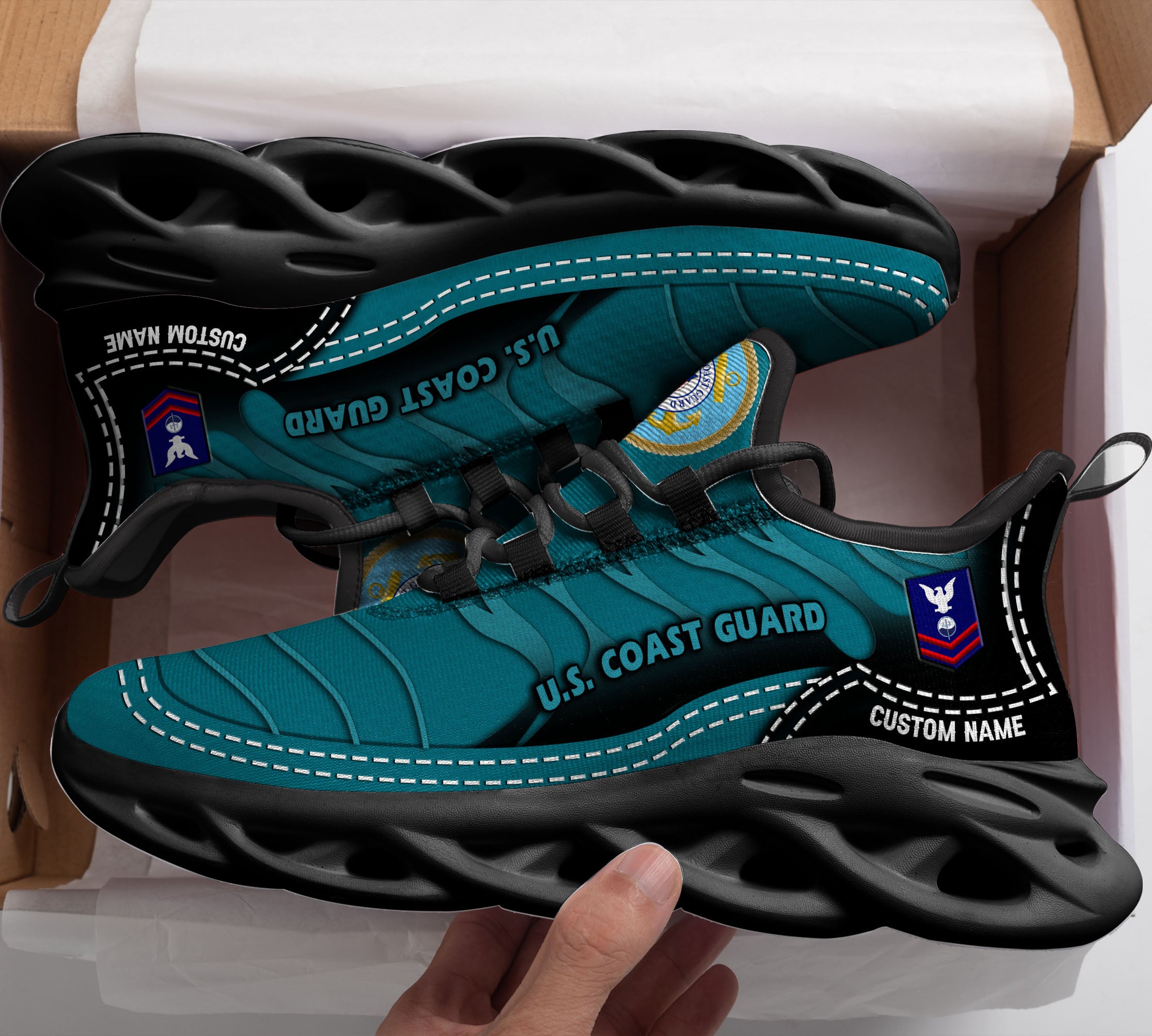 Ideafootwear US Coast Guard Max Soul Shoes Sneakers For Men And Women