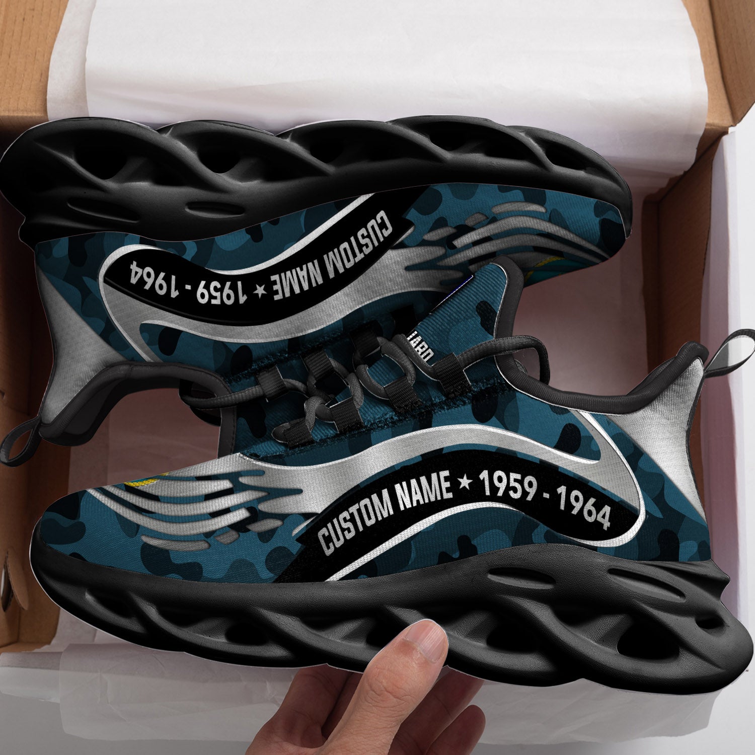 Ideafootwear US Coast Guard Max Soul Shoes Sneakers For Men And Women