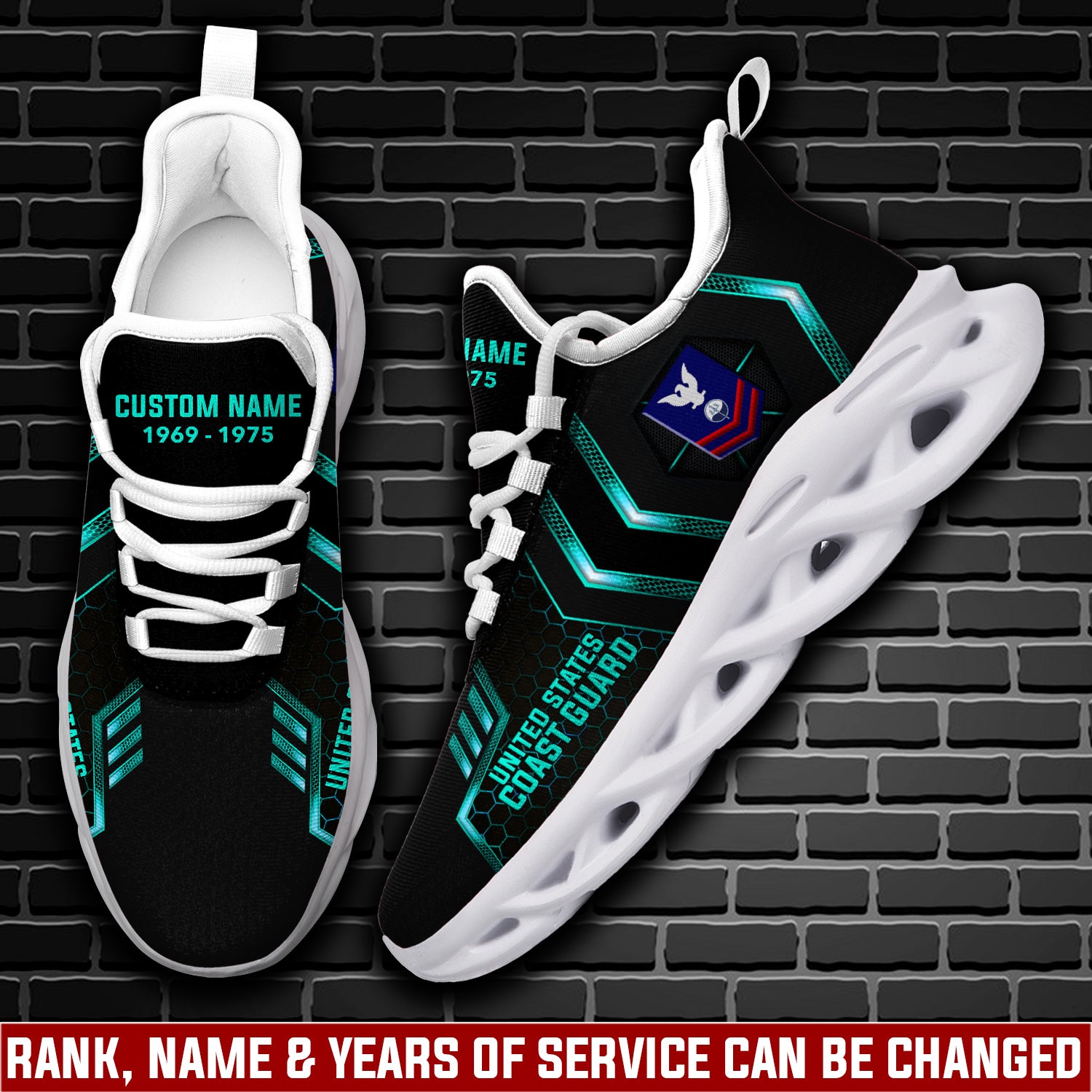 Ideafootwear US Coast Guard Max Soul Shoes Sneakers For Men And Women