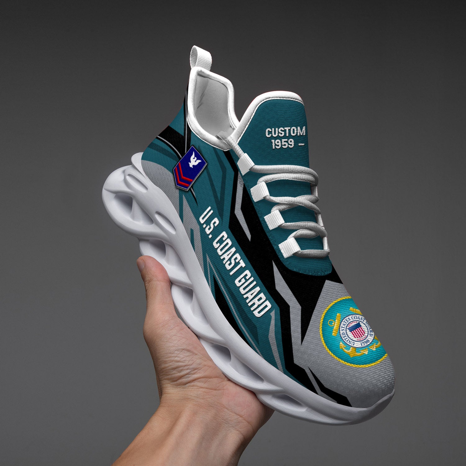 Ideafootwear US Coast Guard Max Soul Shoes Sneakers For Men And Women