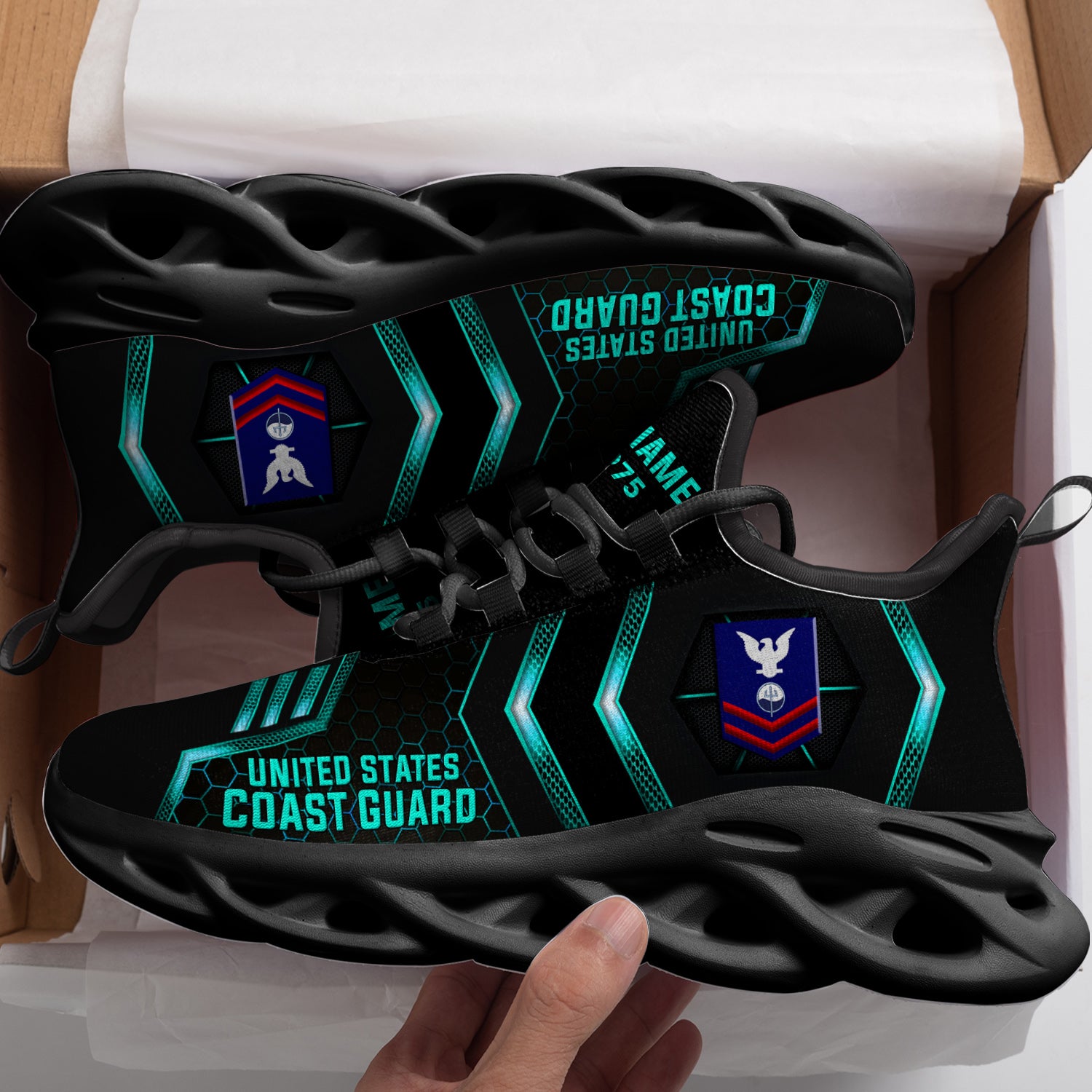 Ideafootwear US Coast Guard Max Soul Shoes Sneakers For Men And Women