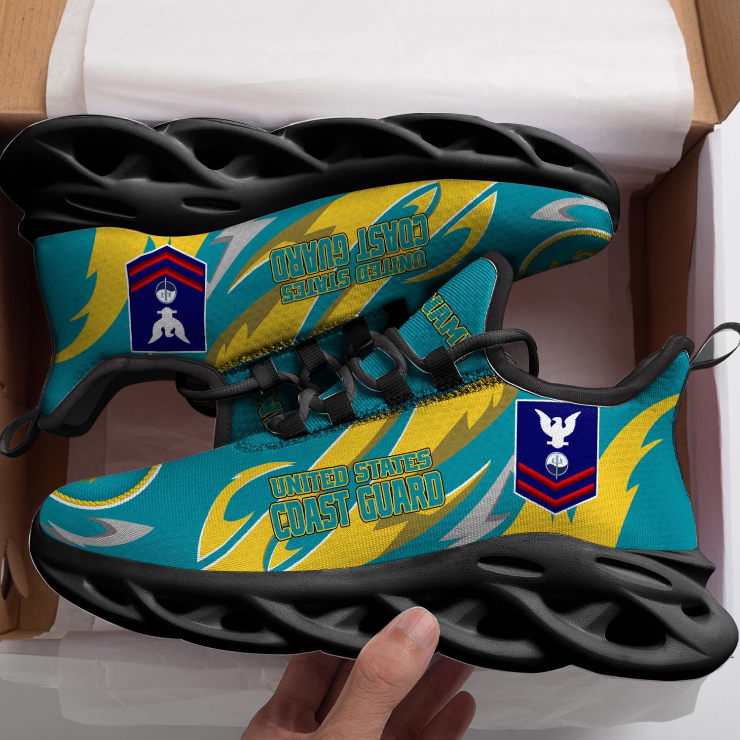 Ideafootwear US Coast Guard Max Soul Shoes Sneakers For Men And Women