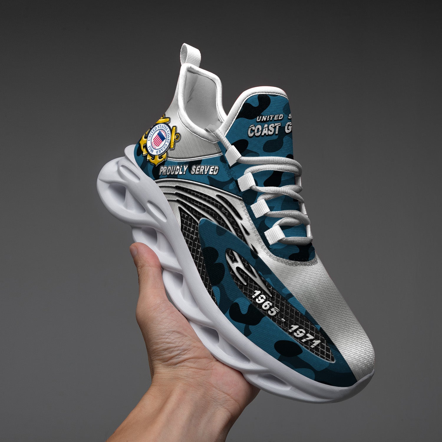 Ideafootwear US Coast Guard Max Soul Shoes Sneakers For Men And Women