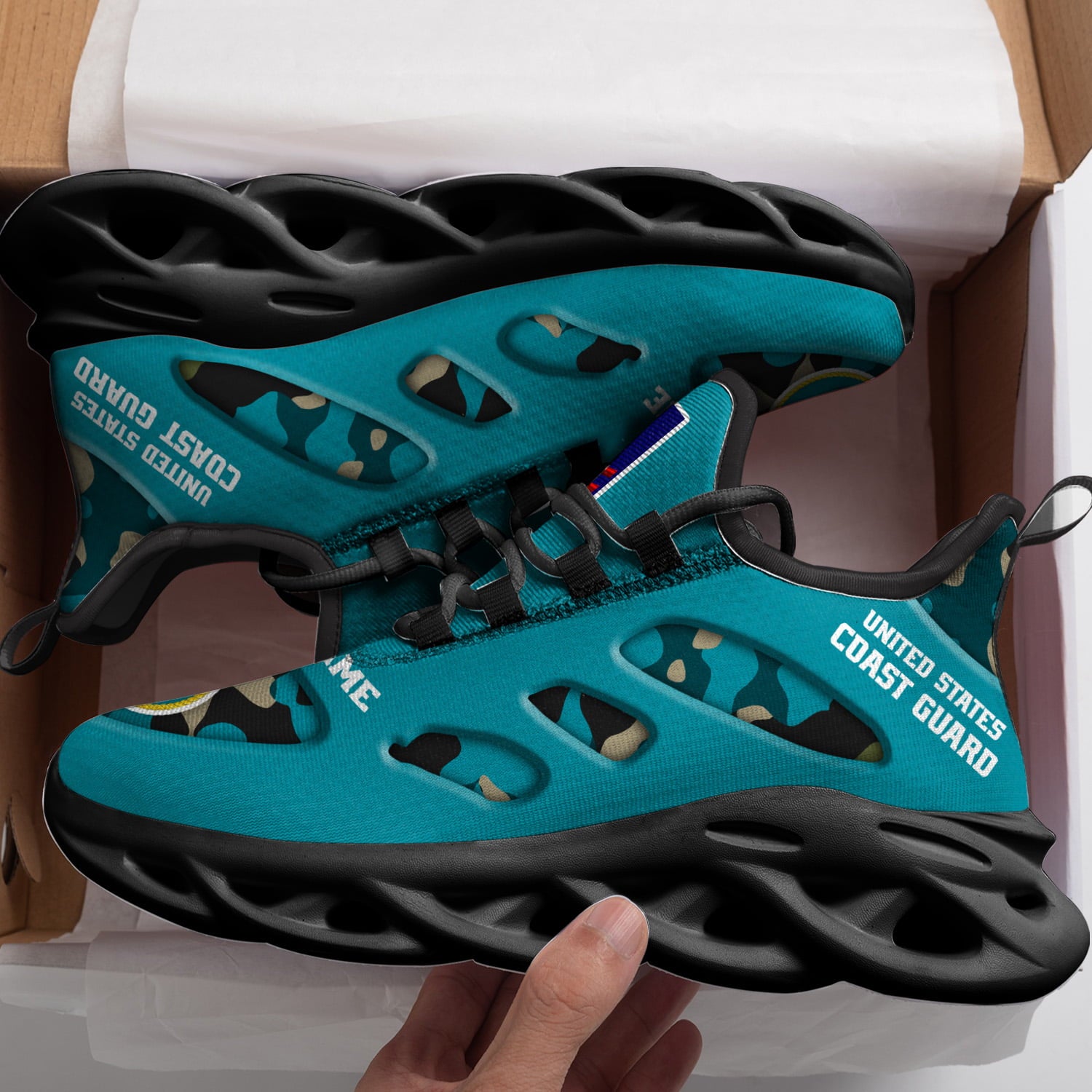 Ideafootwear US Coast Guard Max Soul Shoes Sneakers For Men And Women