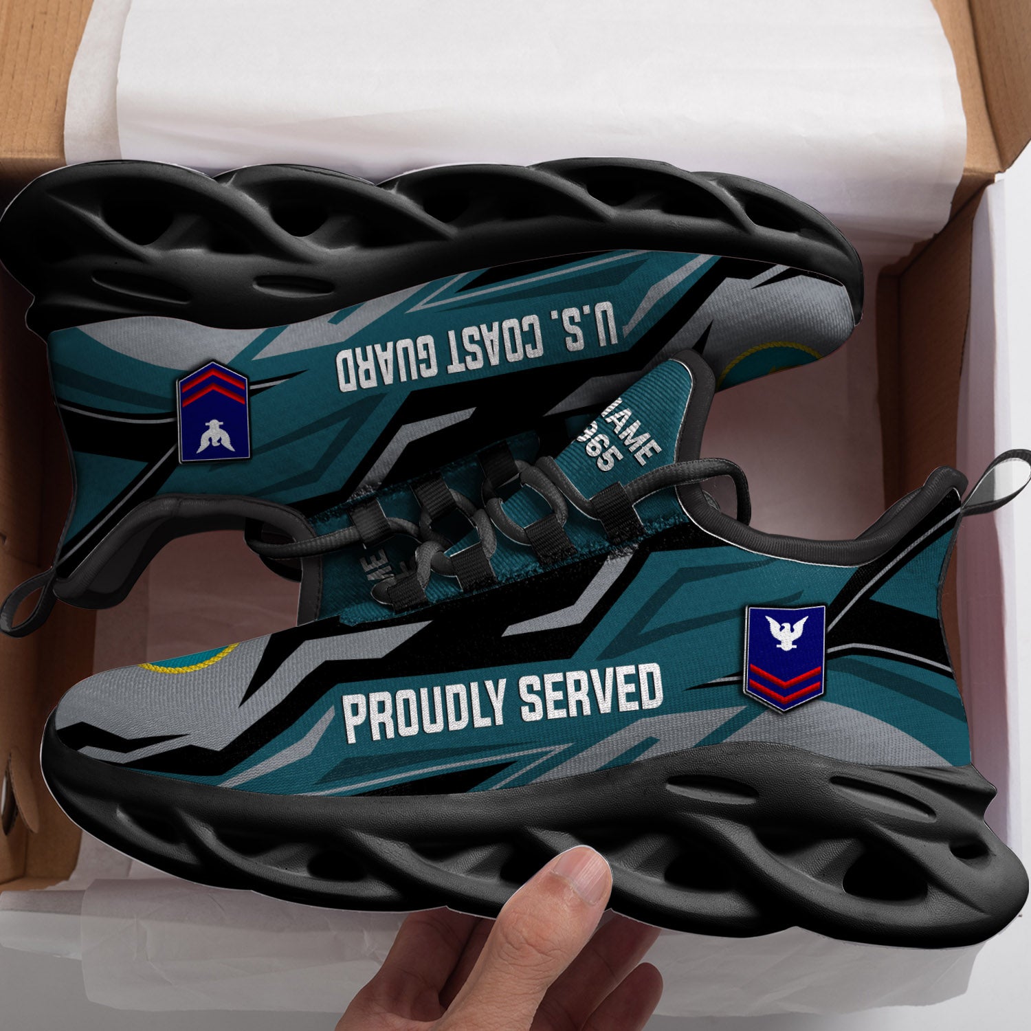 Ideafootwear US Coast Guard Max Soul Shoes Sneakers For Men And Women
