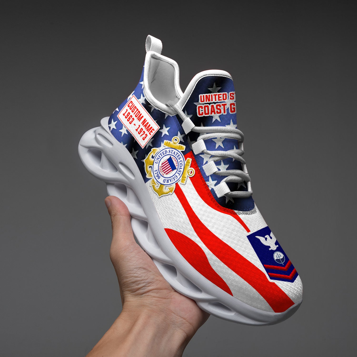 Ideafootwear US Coast Guard Max Soul Shoes Sneakers For Men And Women