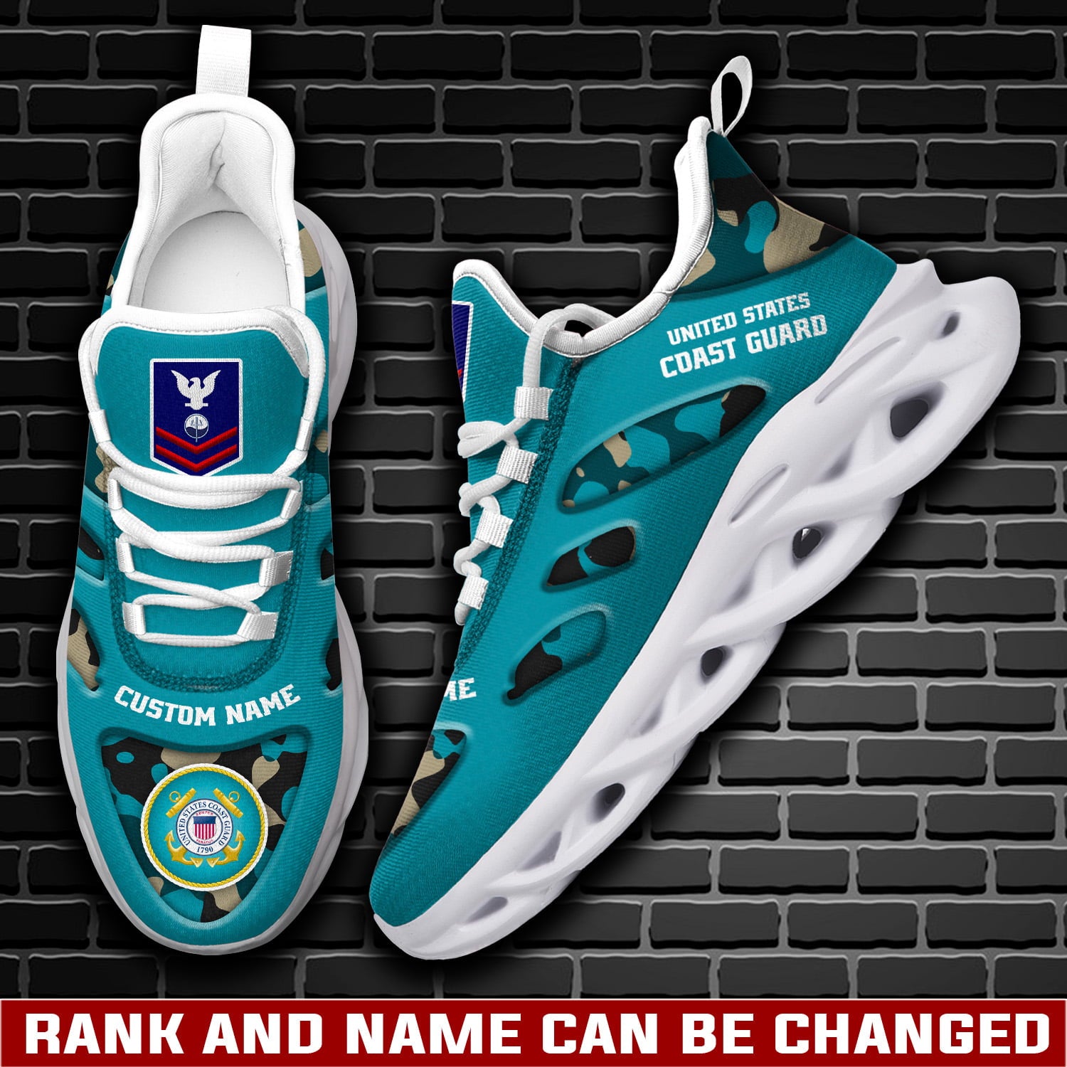 Ideafootwear US Coast Guard Max Soul Shoes Sneakers For Men And Women