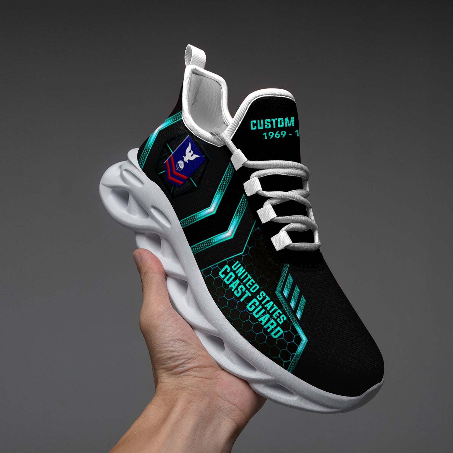 Ideafootwear US Coast Guard Max Soul Shoes Sneakers For Men And Women