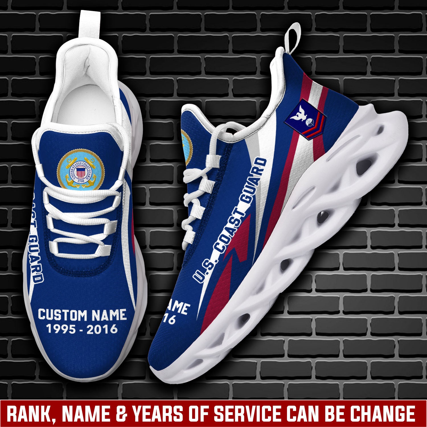 Ideafootwear US Coast Guard Max Soul Shoes Sneakers For Men And Women