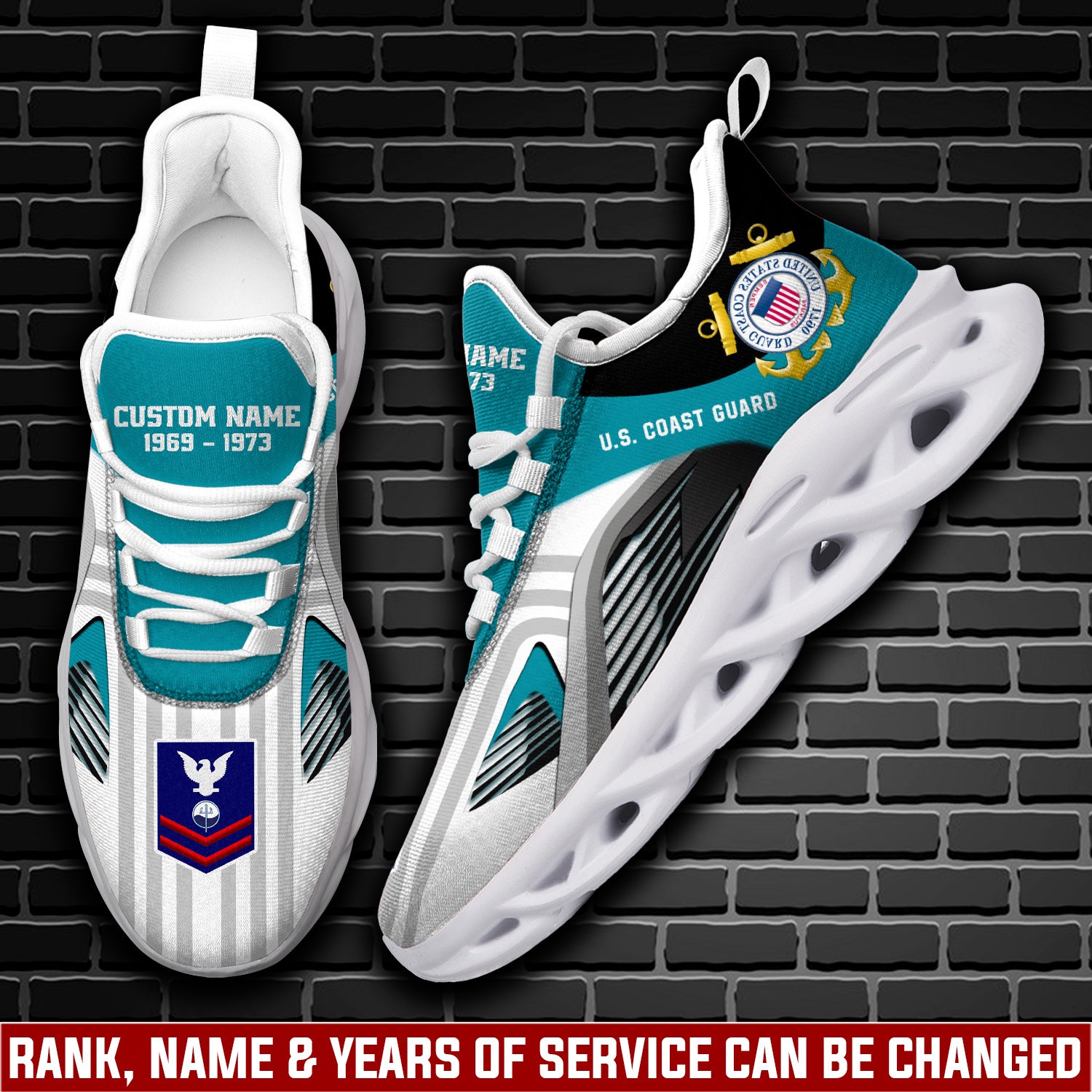 Ideafootwear US Coast Guard Max Soul Shoes Sneakers For Men And Women