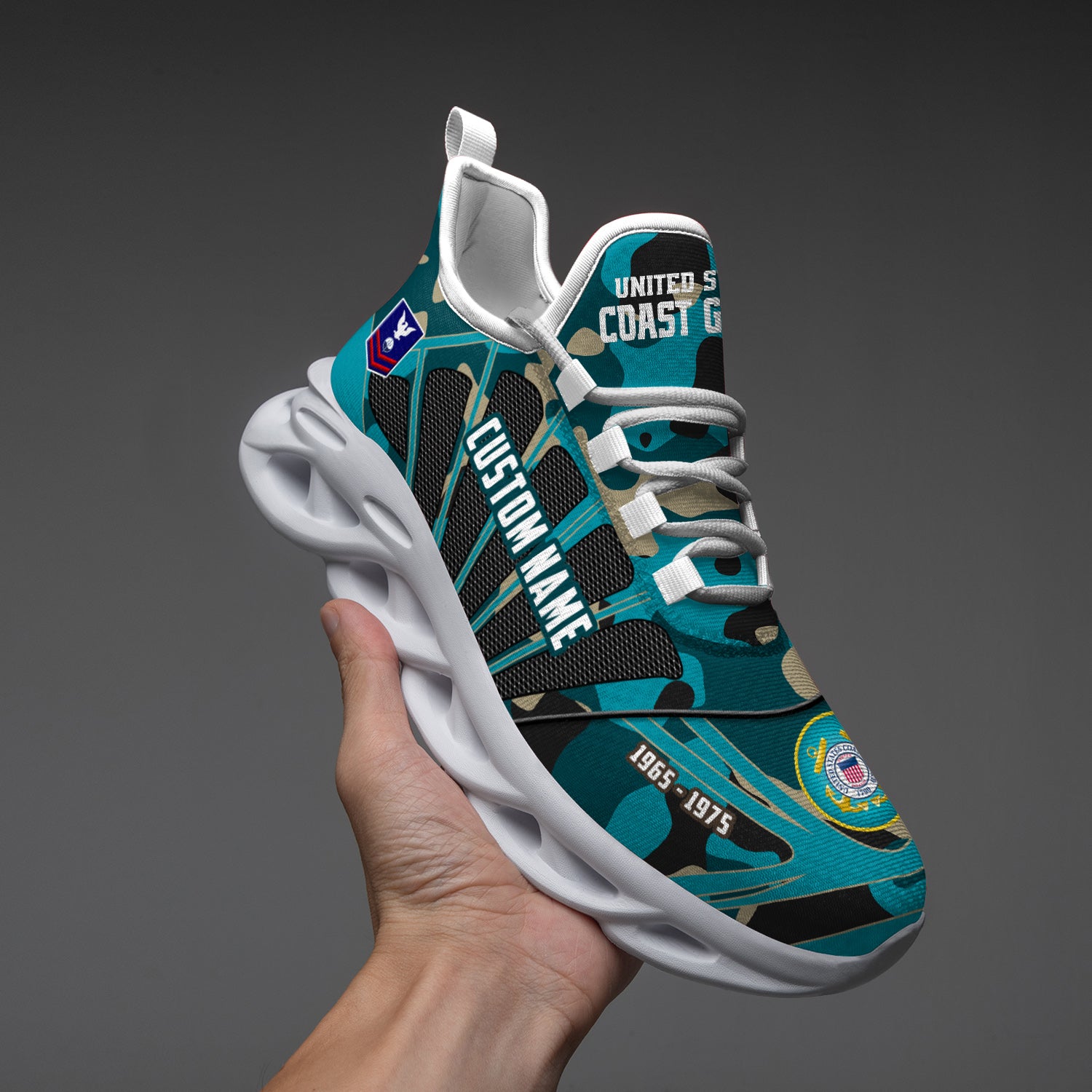 Ideafootwear US Coast Guard Max Soul Shoes Sneakers For Men And Women