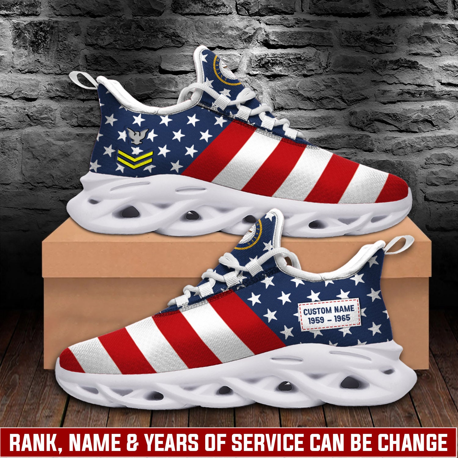 Ideafootwear US Navy Max Soul Shoes Sneakers For Men And Women