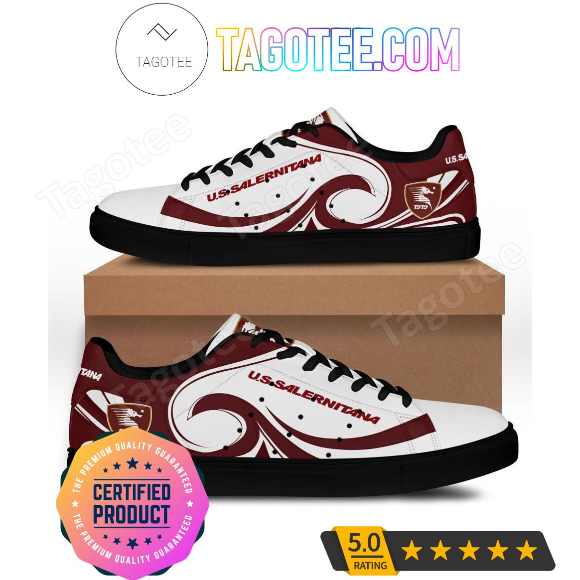 Ideafootwear US Salernitana Skate Stan Shoes Sneakes For Men And Women