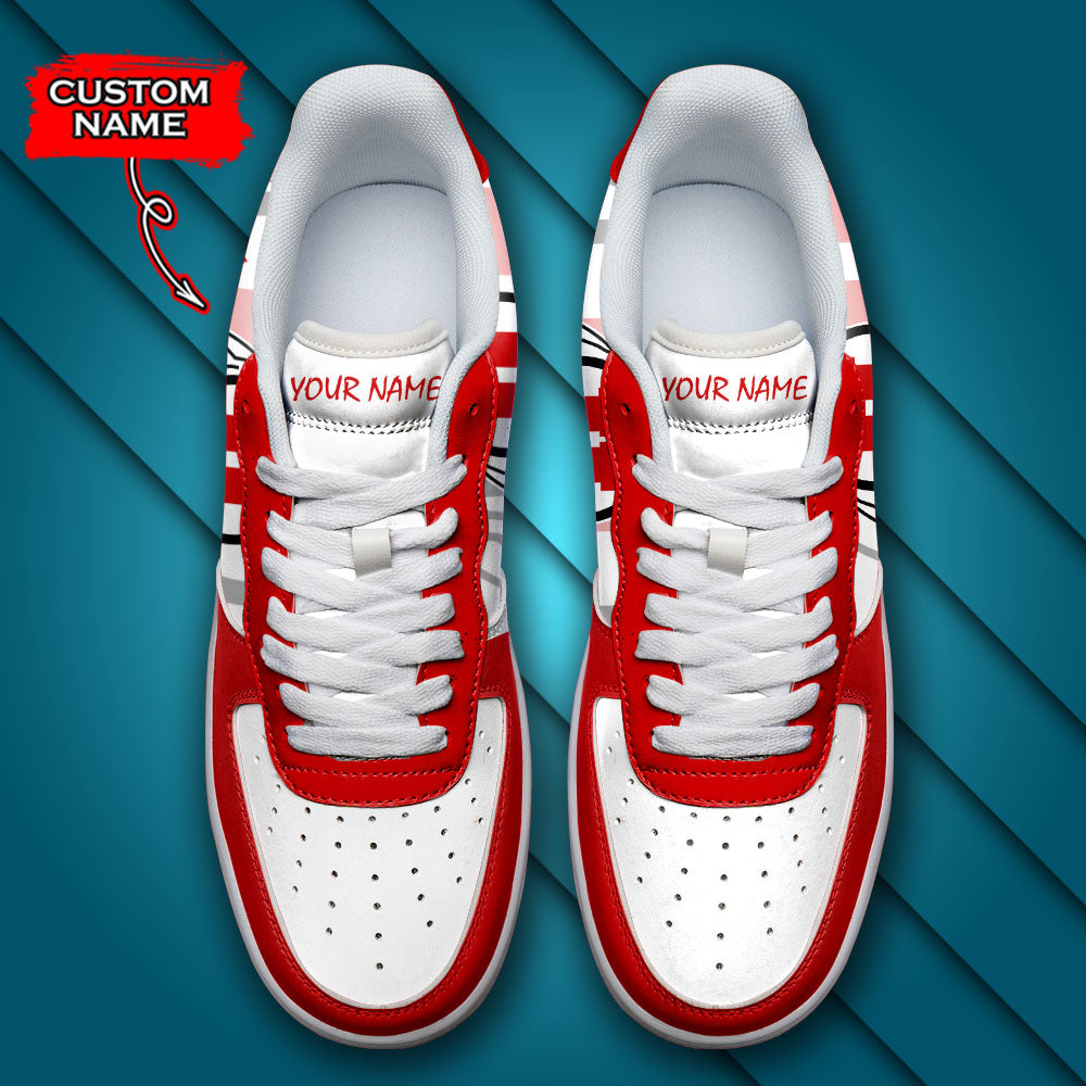 Ideafootwear Utah Utes NCAA Air Low-Top Sneakers Shoes For Men And Women