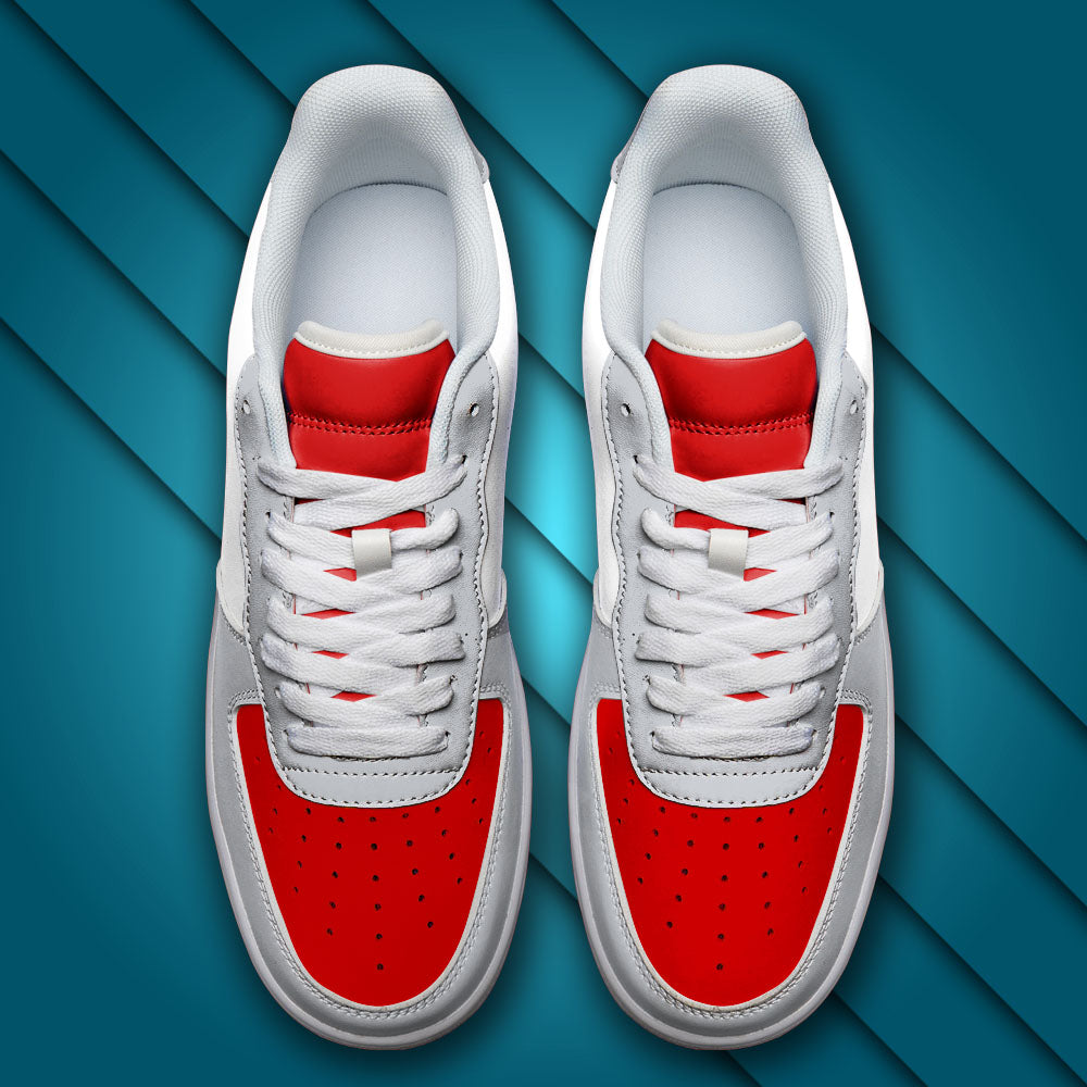 Ideafootwear Utah Utes NCAA Air Low-Top Sneakers Shoes For Men And Women