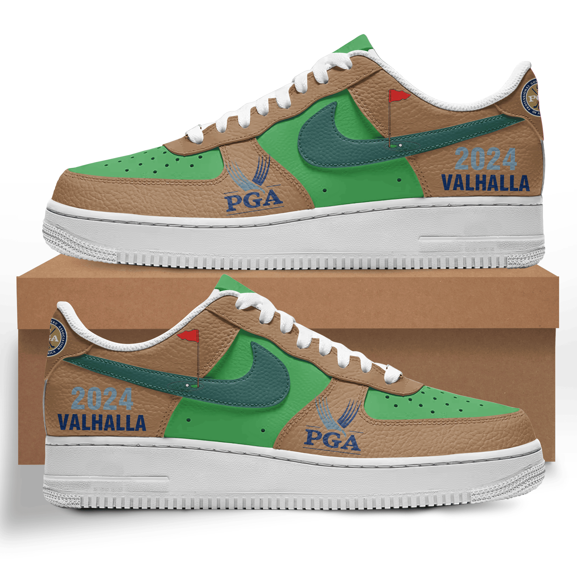 Ideafootwear Valhalla Golf Club Air Low-Top Sneakers Shoes For Men And Women