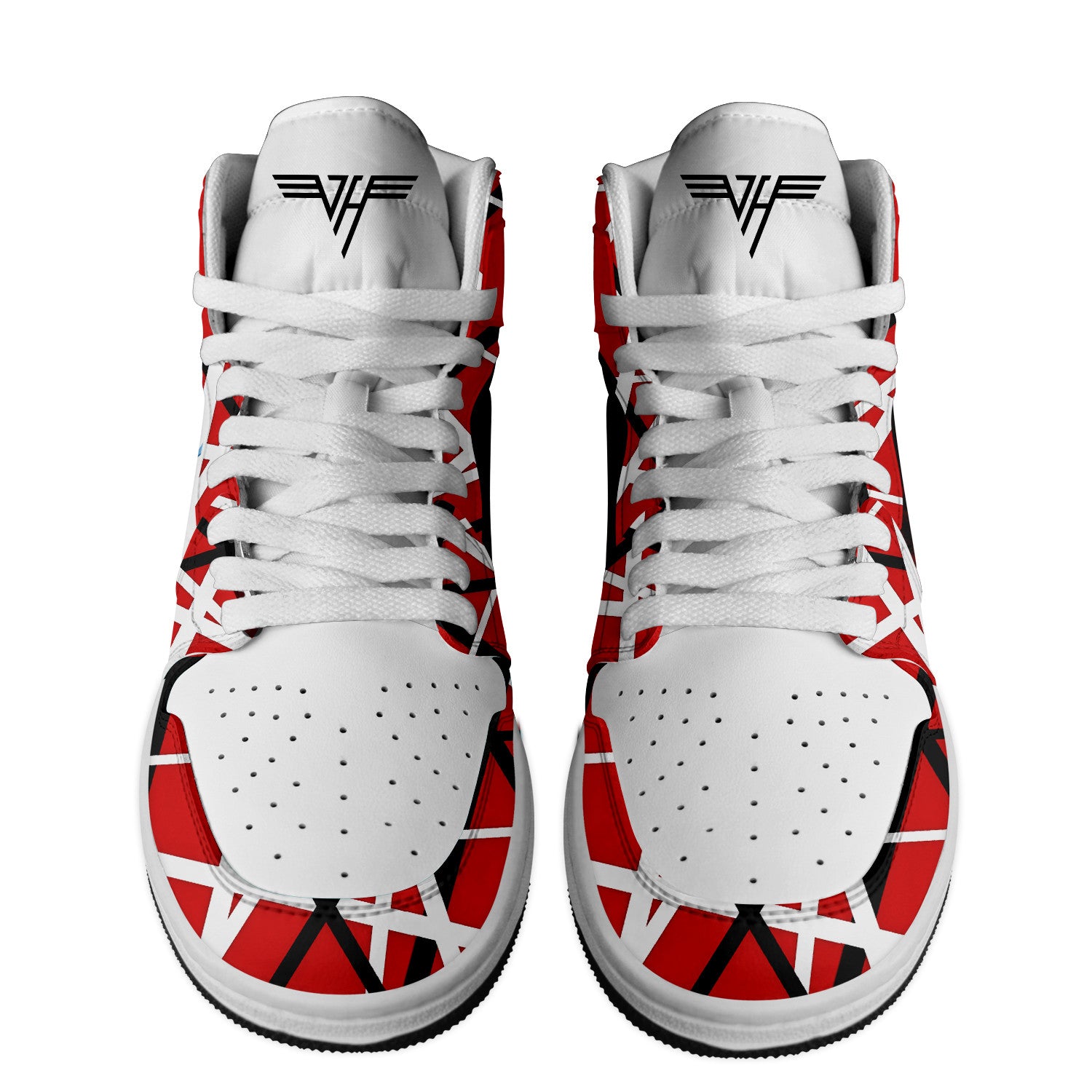Ideafootwear Van Halen AJ1 High Sneakers Shoes For Men And Women
