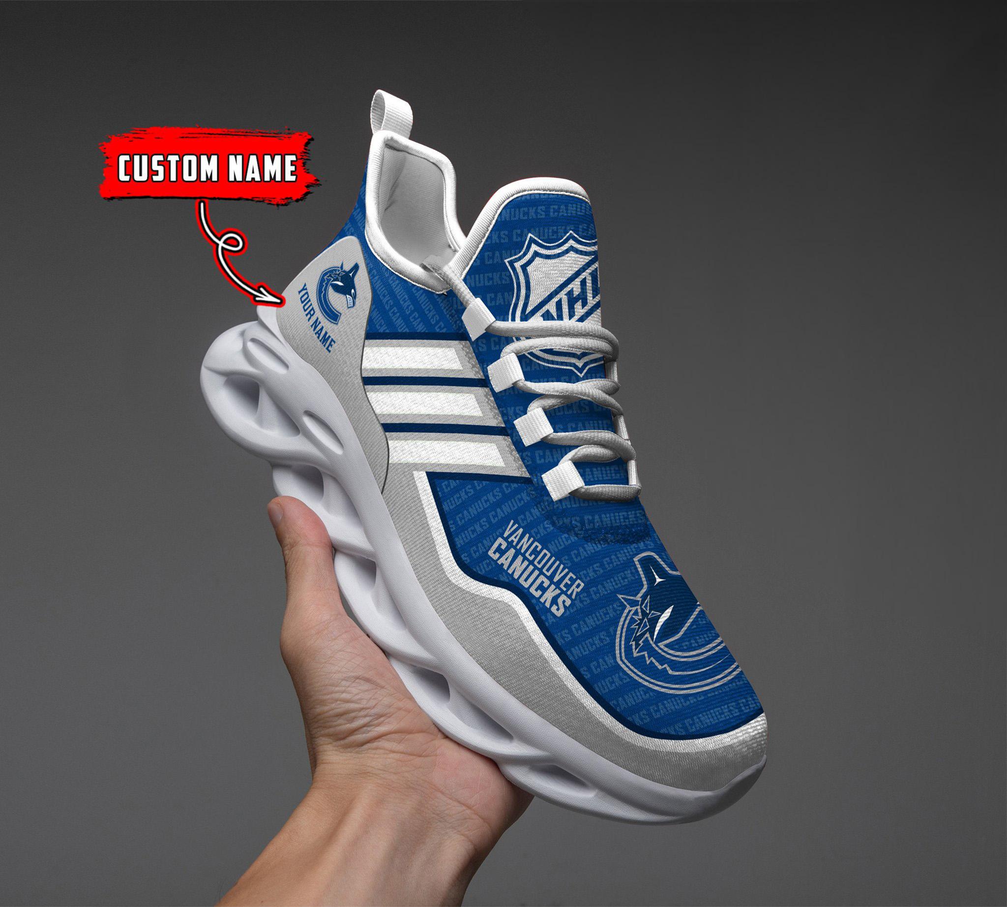 Ideafootwear Vancouver Canucks Max Soul Shoes Sneakers For Men And Women