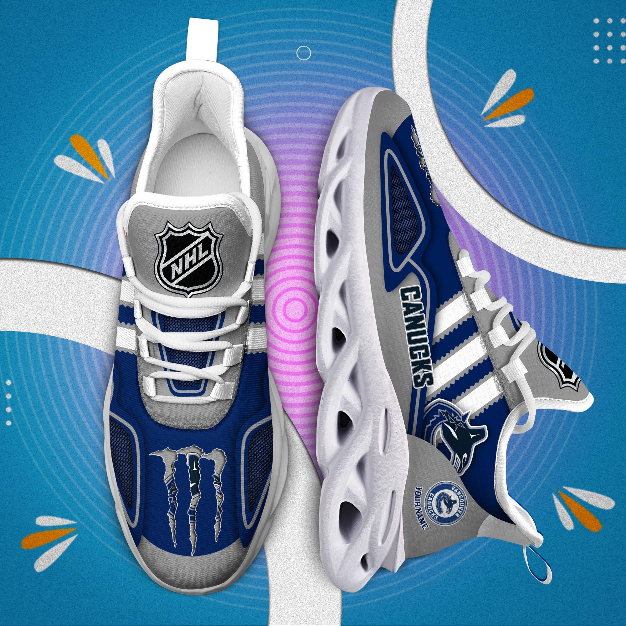 Ideafootwear Vancouver Canucks Max Soul Shoes Sneakers For Men And Women