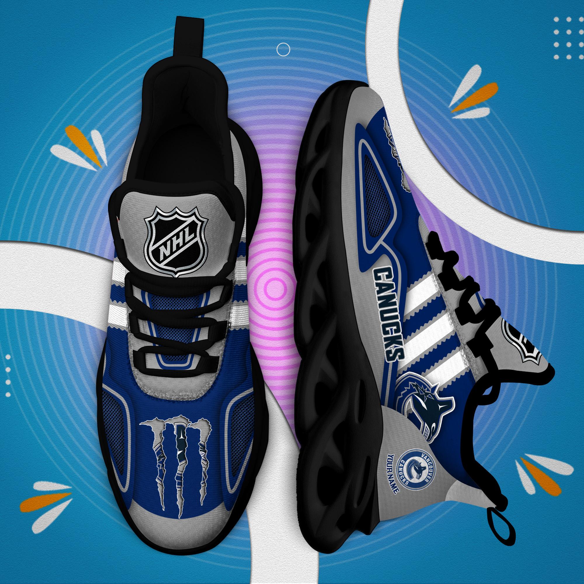 Ideafootwear Vancouver Canucks Max Soul Shoes Sneakers For Men And Women