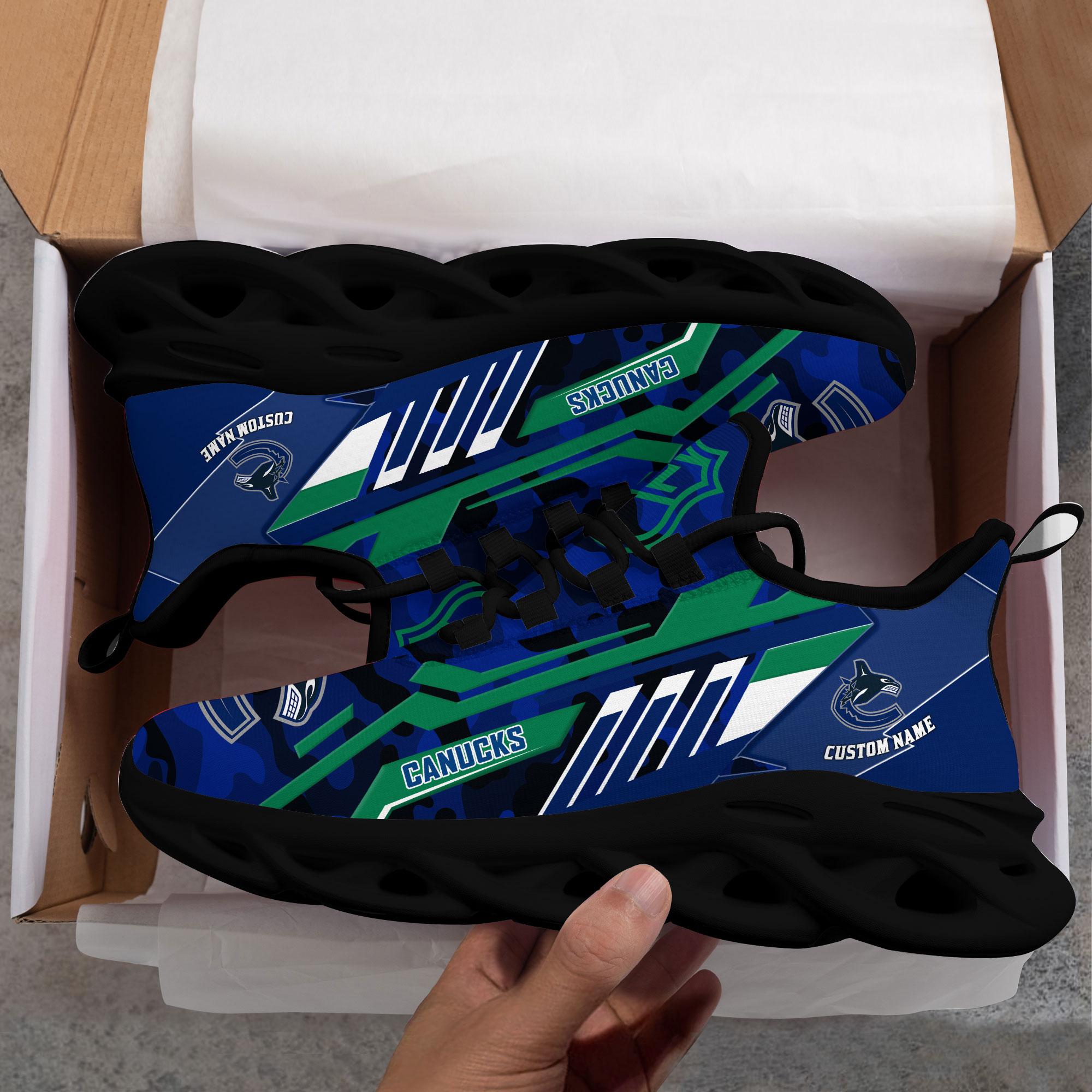 Ideafootwear Vancouver Canucks Max Soul Shoes Sneakers For Men And Women
