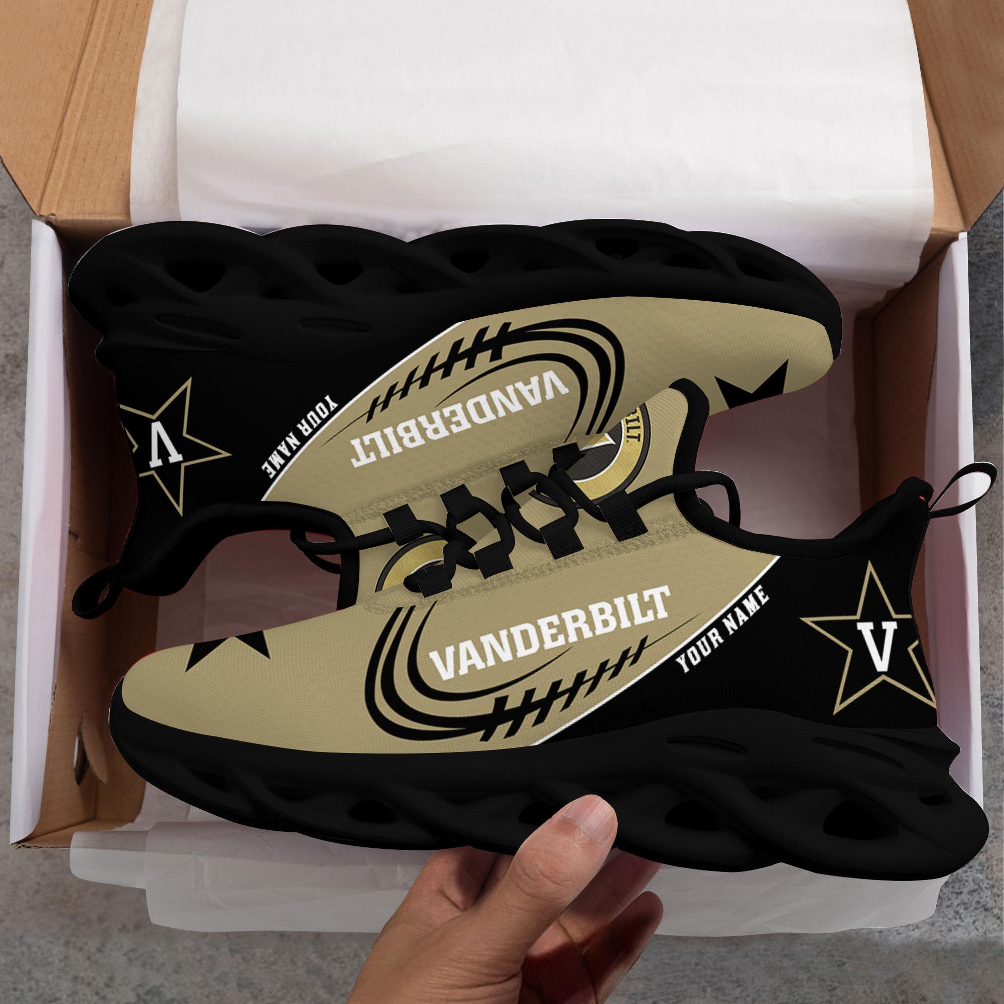 Ideafootwear Vanderbilt Commodores Max Soul Shoes Sneakers For Men And Women