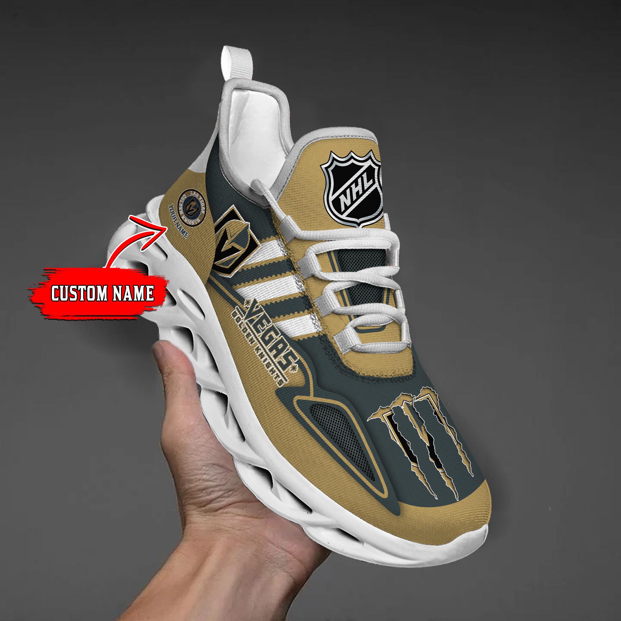 Ideafootwear Vegas Golden Knights Max Soul Shoes Sneakers For Men And Women