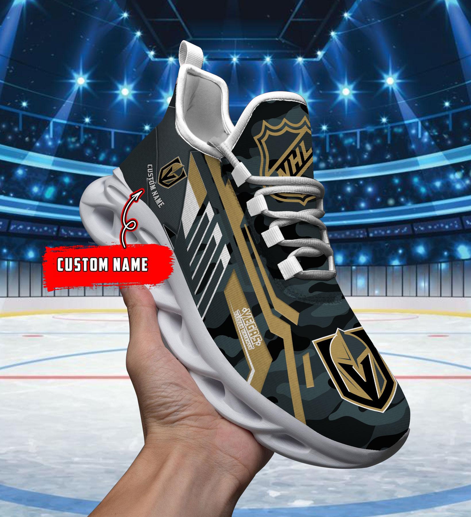 Ideafootwear Vegas Golden Knights Max Soul Shoes Sneakers For Men And Women