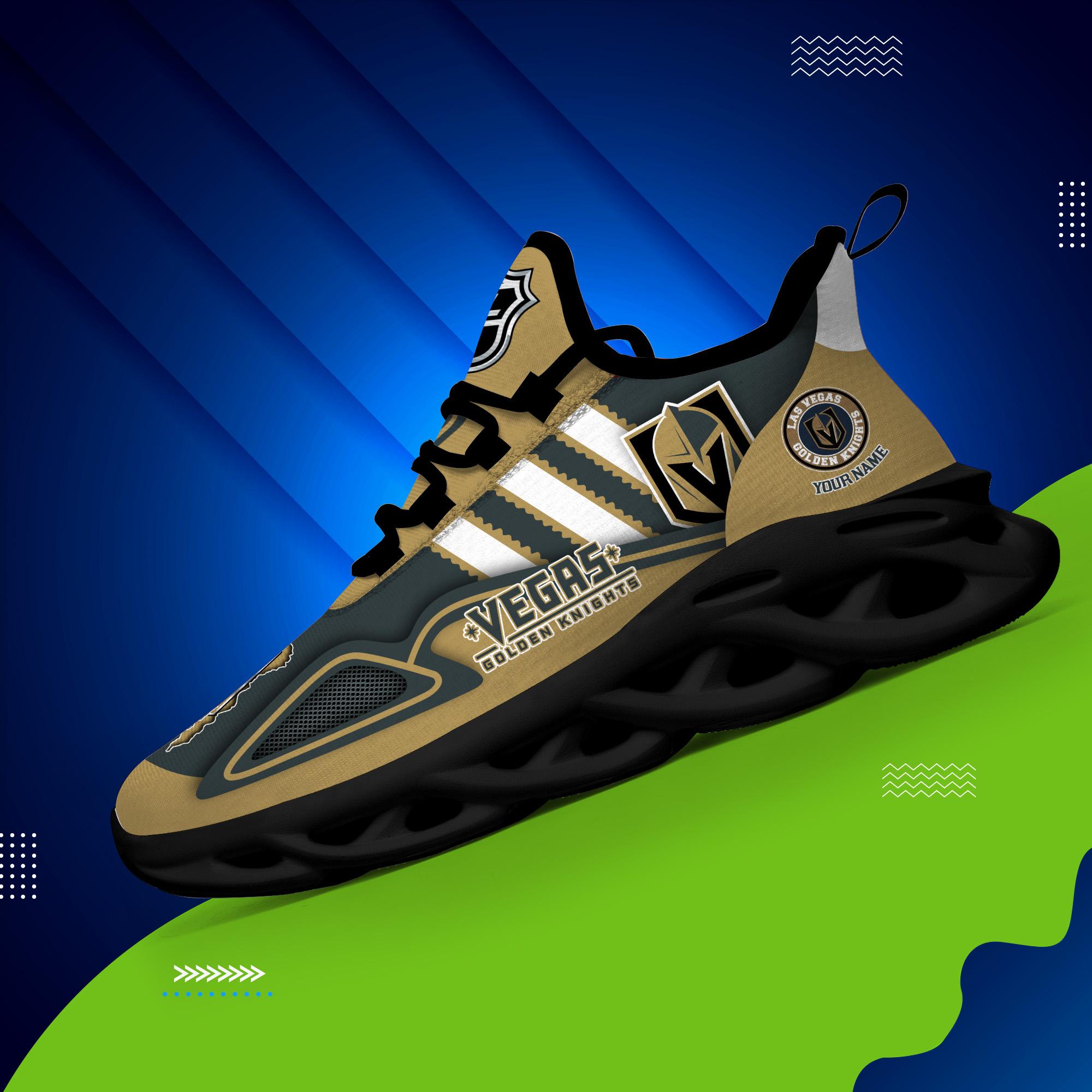 Ideafootwear Vegas Golden Knights Max Soul Shoes Sneakers For Men And Women