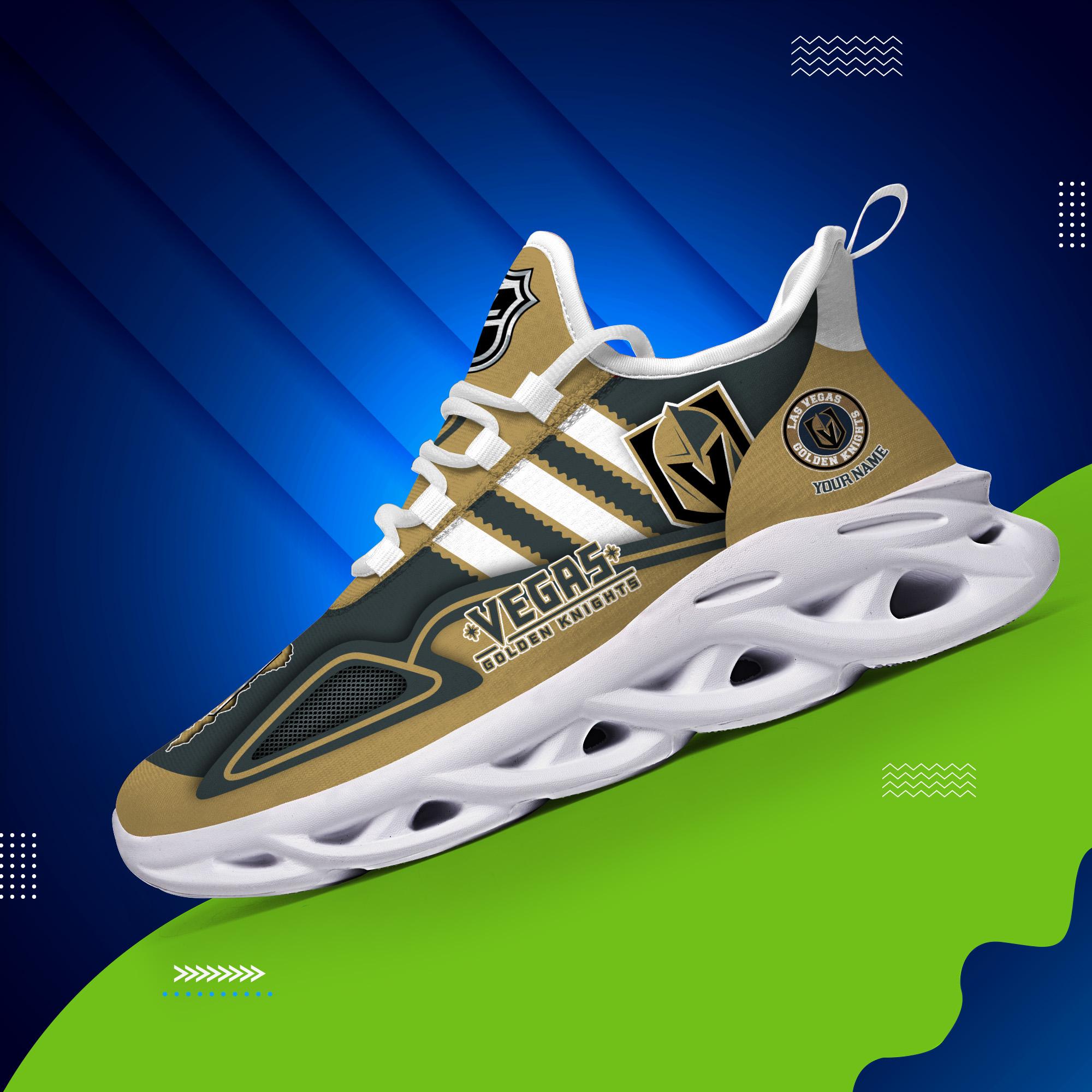 Ideafootwear Vegas Golden Knights Max Soul Shoes Sneakers For Men And Women