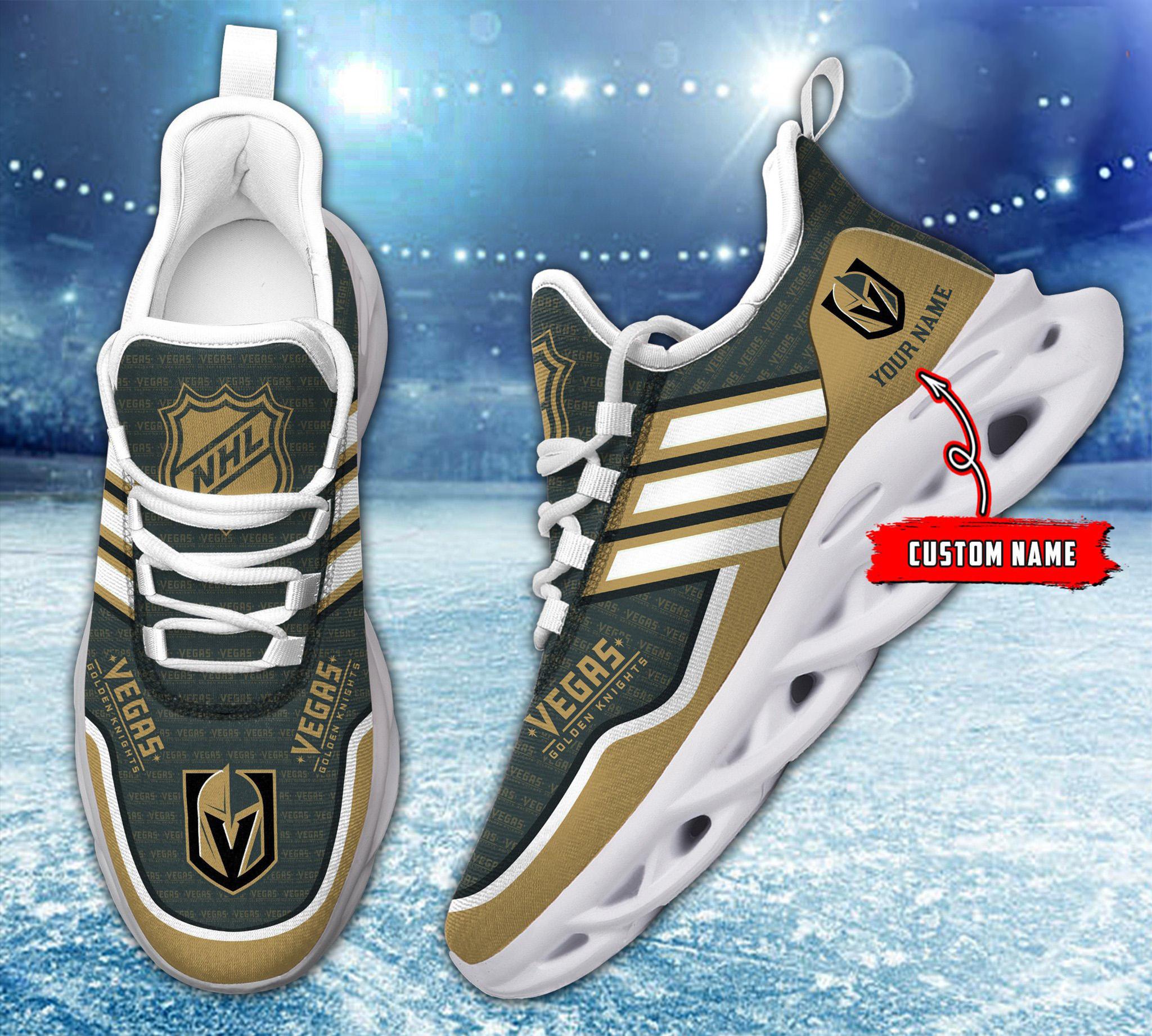 Ideafootwear Vegas Golden Knights Max Soul Shoes Sneakers For Men And Women