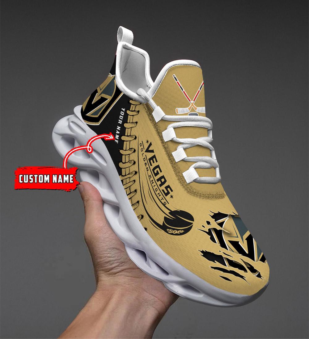 Ideafootwear Vegas Golden Knights Max Soul Shoes Sneakers For Men And Women