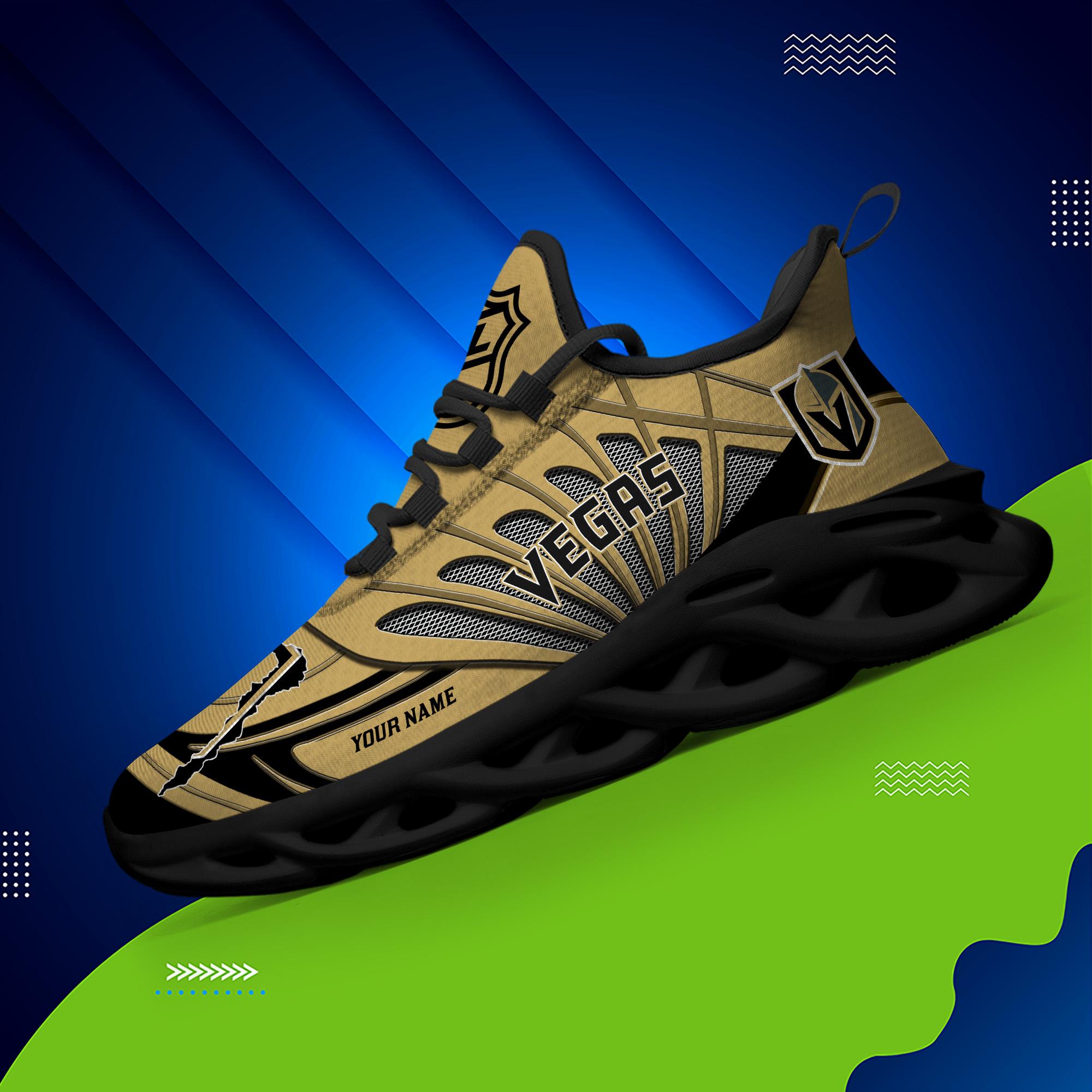 Ideafootwear Vegas Golden Knights Max Soul Shoes Sneakers For Men And Women