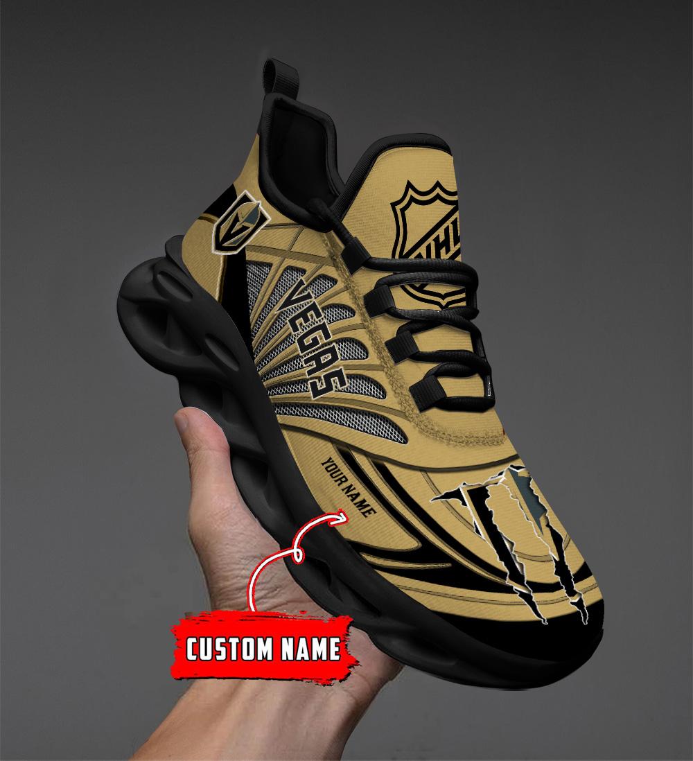 Ideafootwear Vegas Golden Knights Max Soul Shoes Sneakers For Men And Women