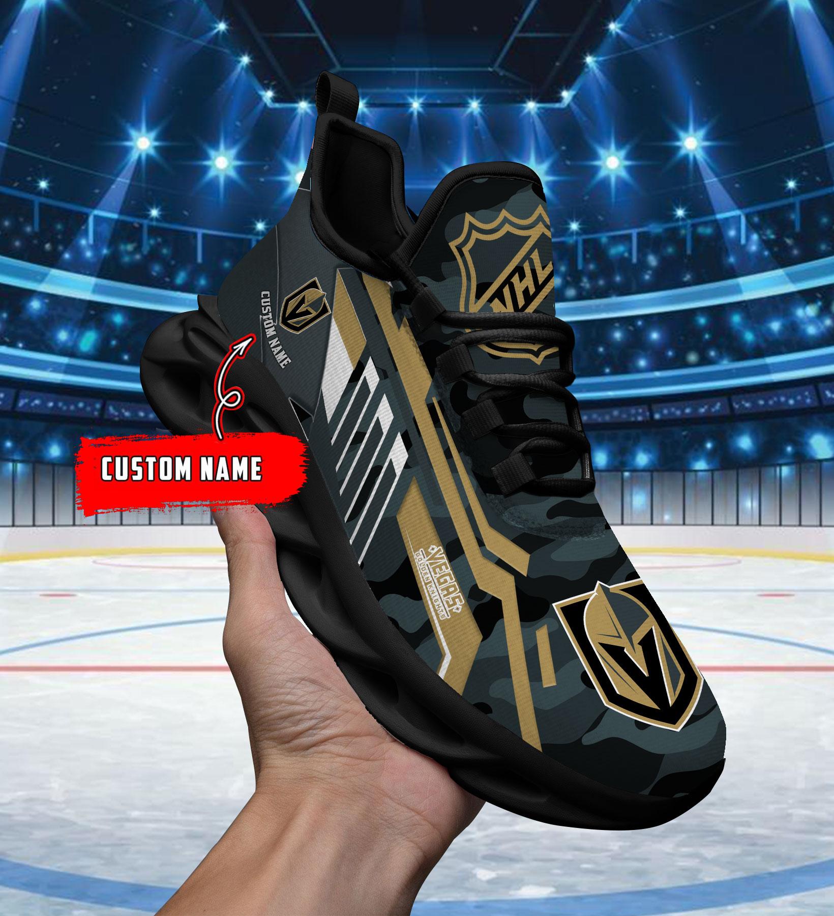 Ideafootwear Vegas Golden Knights Max Soul Shoes Sneakers For Men And Women
